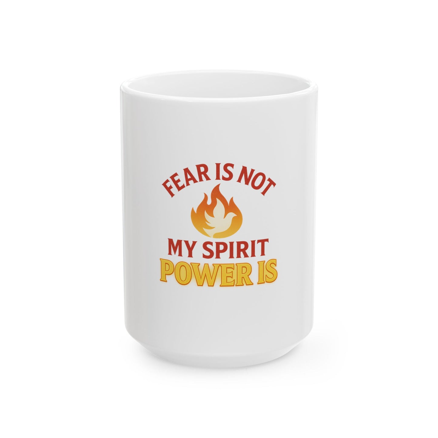 Empowering Spirit Mug, Inspirational Coffee Cup, Motivational Gift, 11oz & 15oz, Perfect for Encouragement, Self-Care