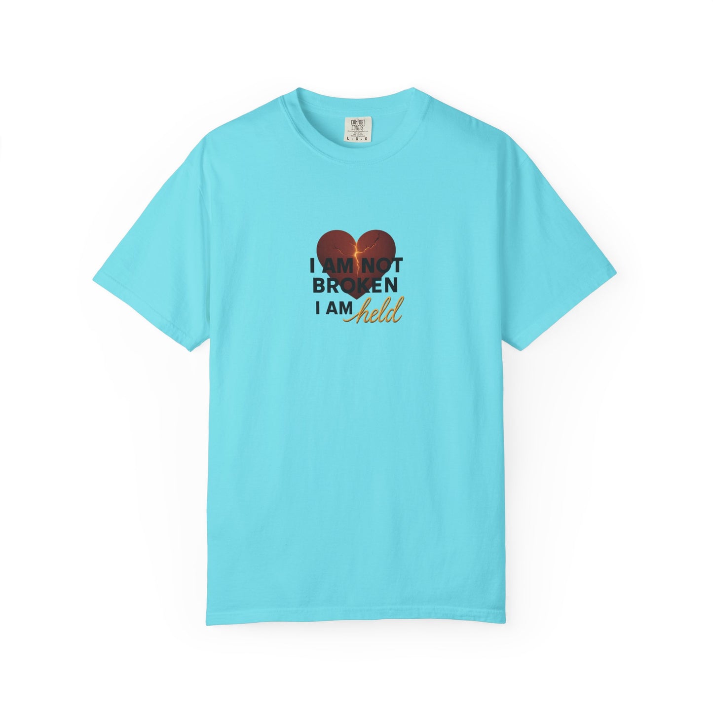 Heartfelt Garment-Dyed T-Shirt – Inspirational Unisex Tee for Comfort, Expression & Everyday Wear