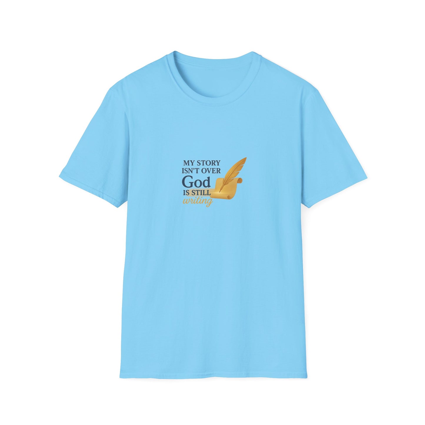 Faith-Inspired Unisex Softstyle T-Shirt – Motivational Everyday Tee for Comfort, Confidence & Purpose