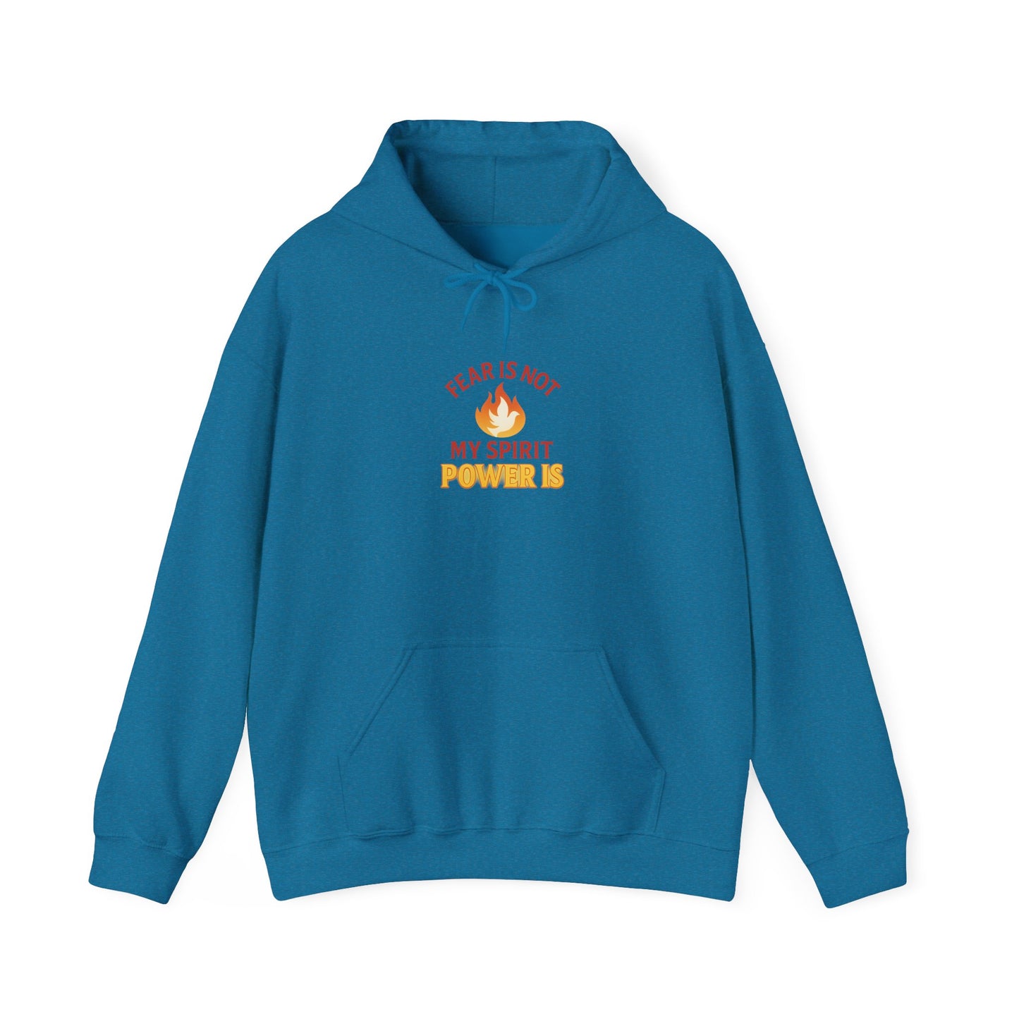 Fear Is Not My Strength – Inspirational Unisex Hoodie