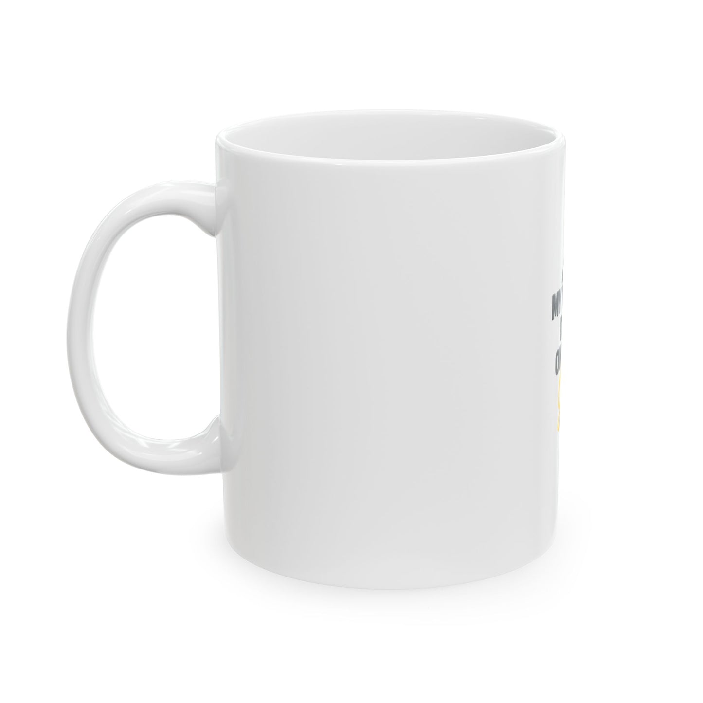 Inspirational Ceramic Mug - 'My Worries Don't Own Me - God Does' - Motivational Gift for Friends, Coffee Lovers, Faith-based Home [...]