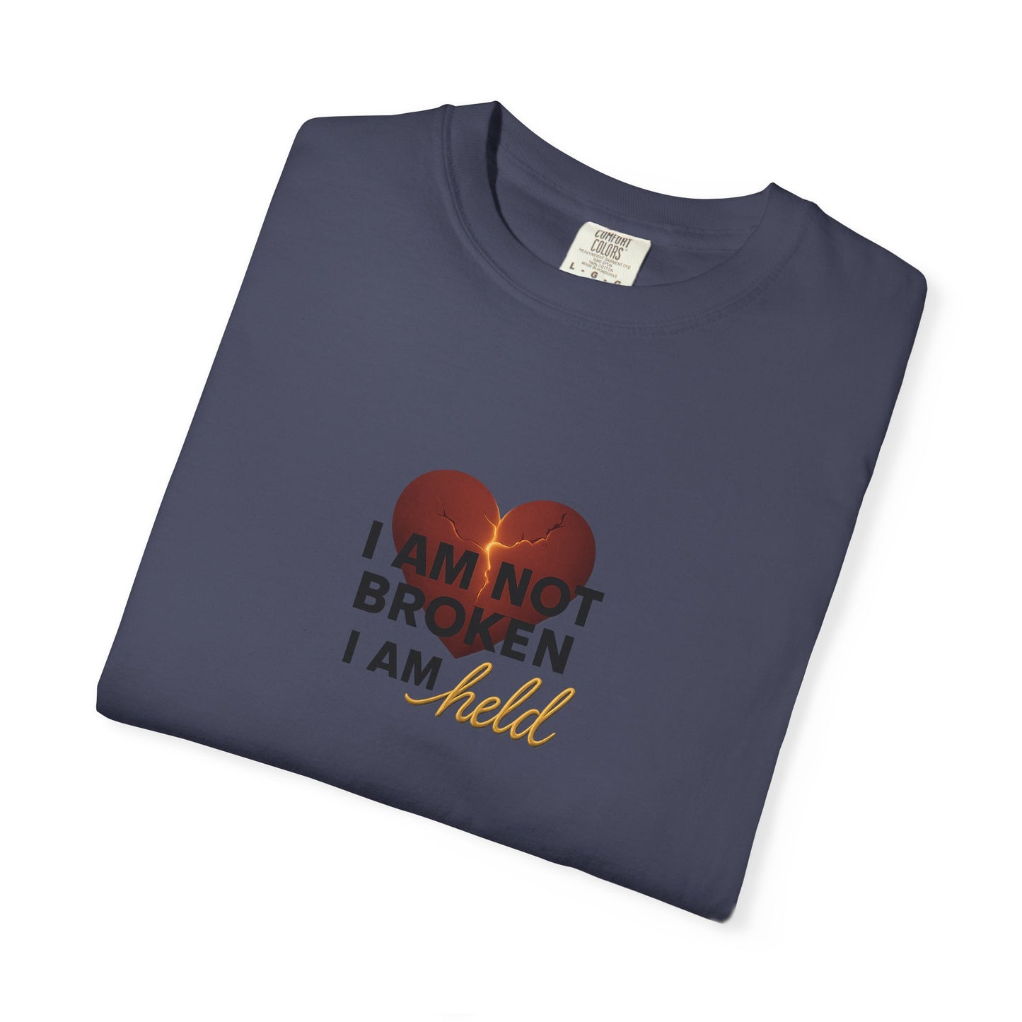 Heartfelt Garment-Dyed T-Shirt – Inspirational Unisex Tee for Comfort, Expression & Everyday Wear