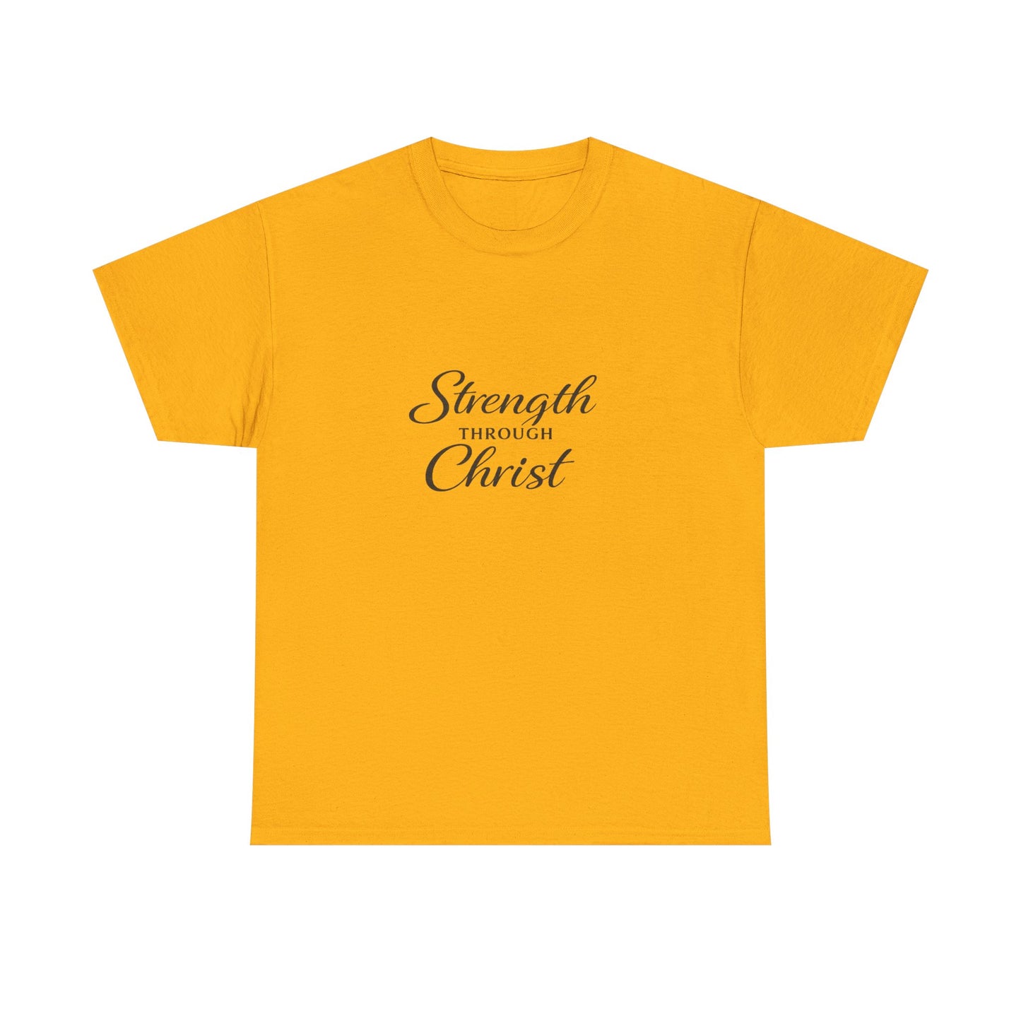 Strength Through Christ  Adult T-Shirt