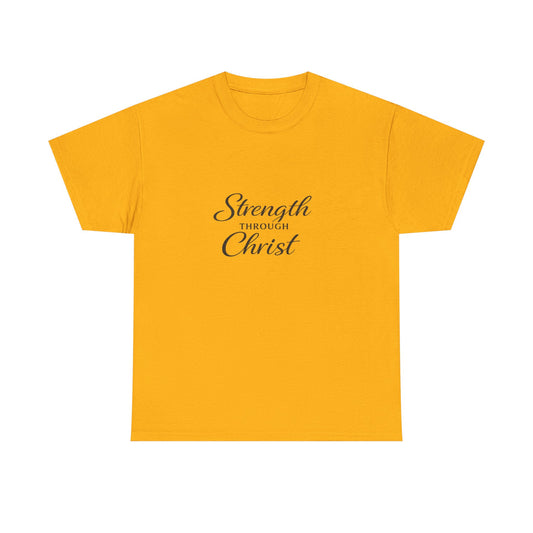 Strength Through Christ  Adult T-Shirt