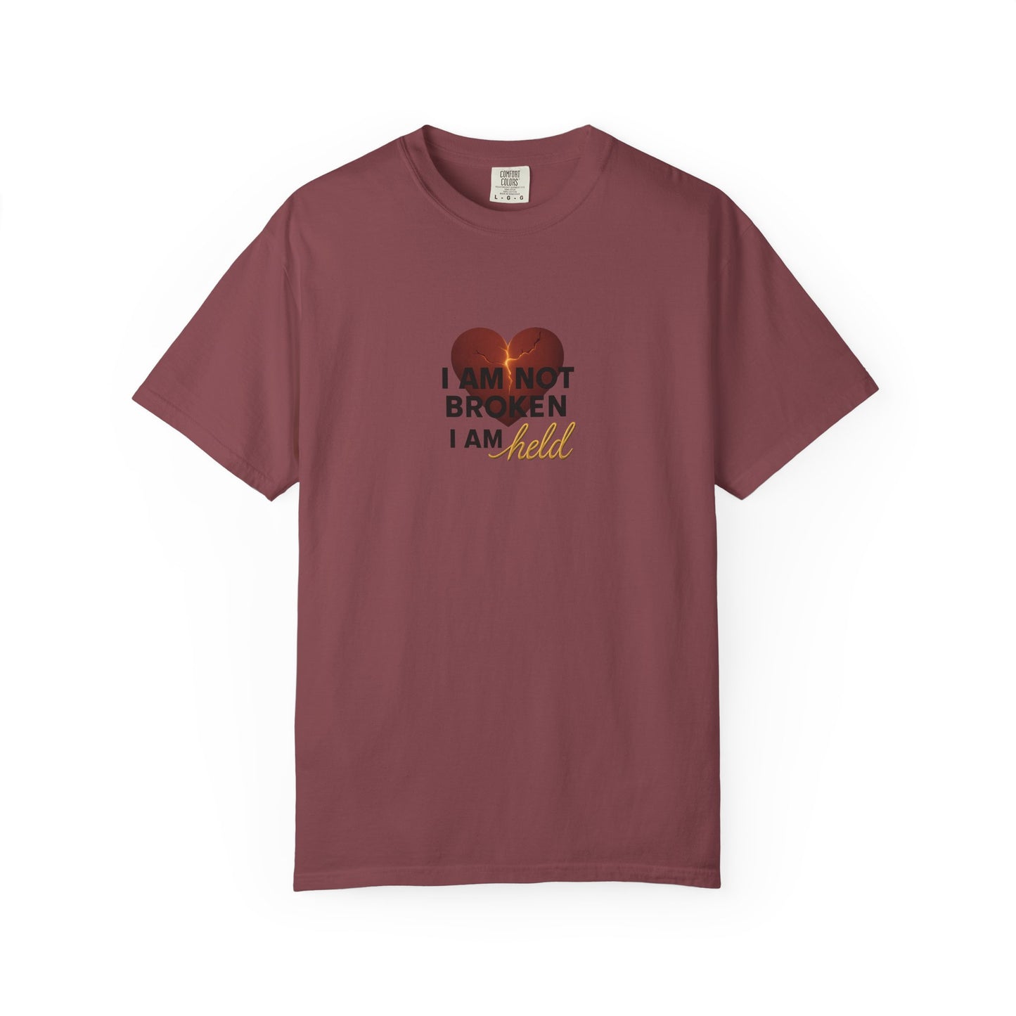 Heartfelt Garment-Dyed T-Shirt – Inspirational Unisex Tee for Comfort, Expression & Everyday Wear