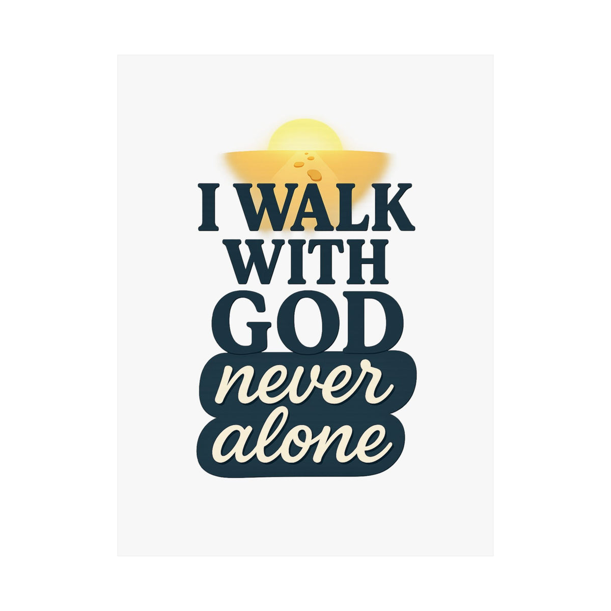 Inspirational Matte Vertical Posters - Wall Decor, Christian Art, Motivational Quotes, Home Decoration, Faith-Based Gifts