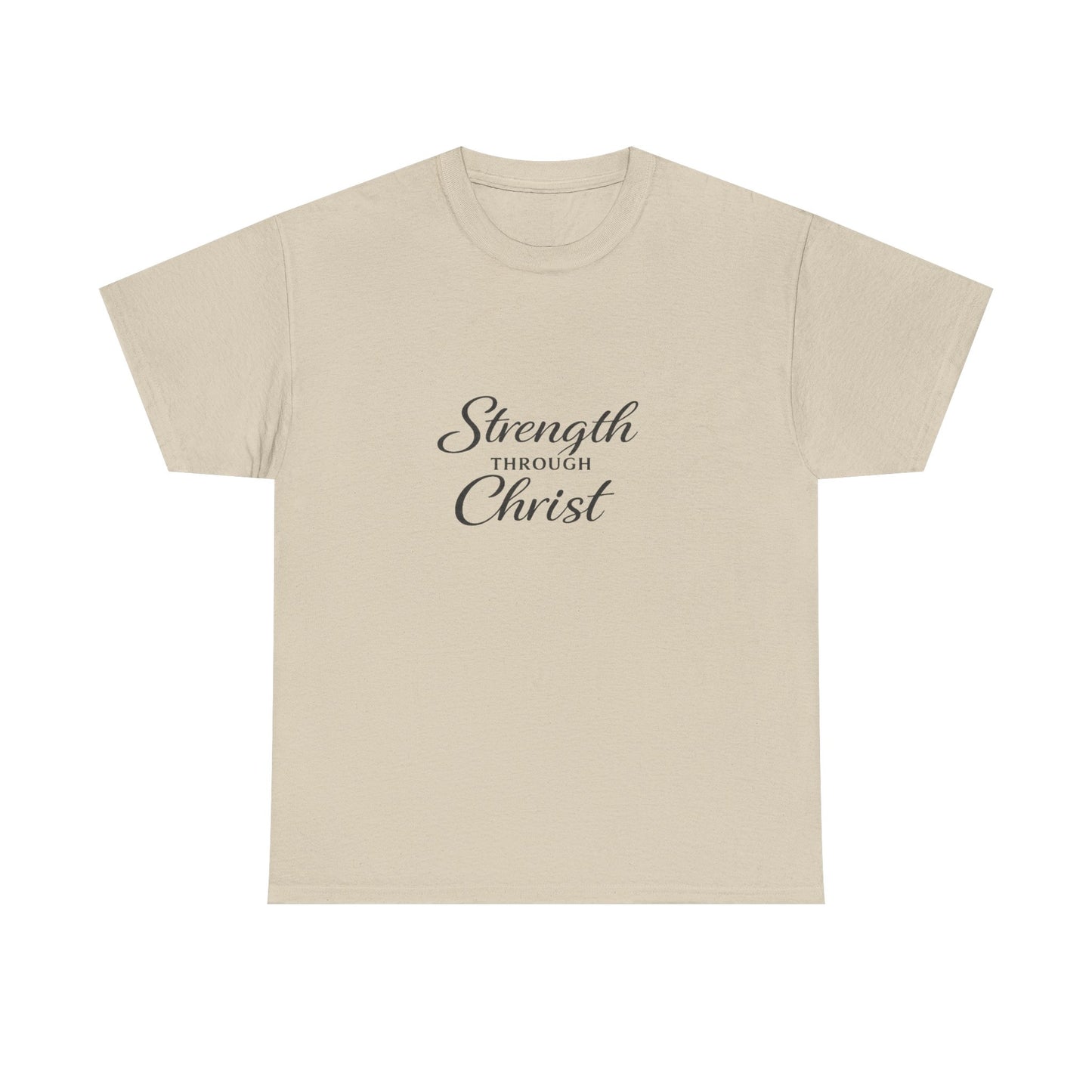 Strength Through Christ  Adult T-Shirt