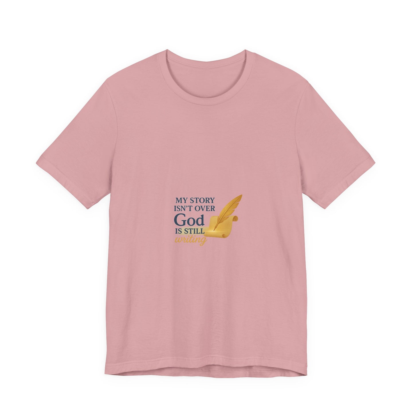 Inspirational Faith Tee - My Story Isn't Over, Unisex Jersey Short Sleeve Shirt, Christian Apparel, Faith-Based Gift, Uplifting [...]