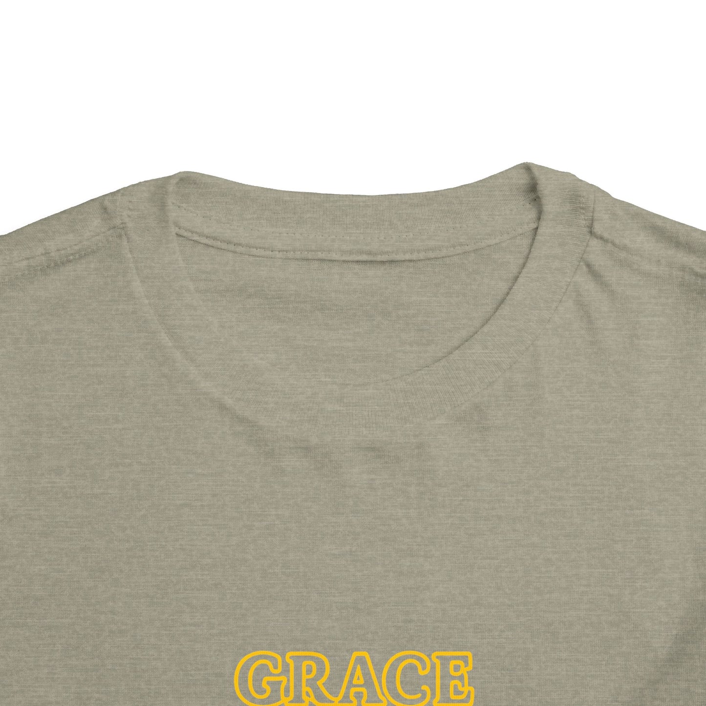 Grace is My Anchor Toddler Tee — Nautical Faith Shirt