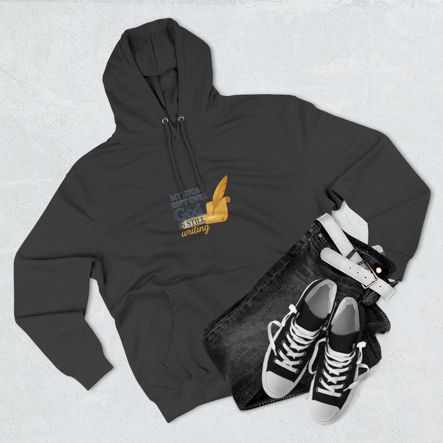 My Story Isn’t Over – Inspirational Faith Hoodie
