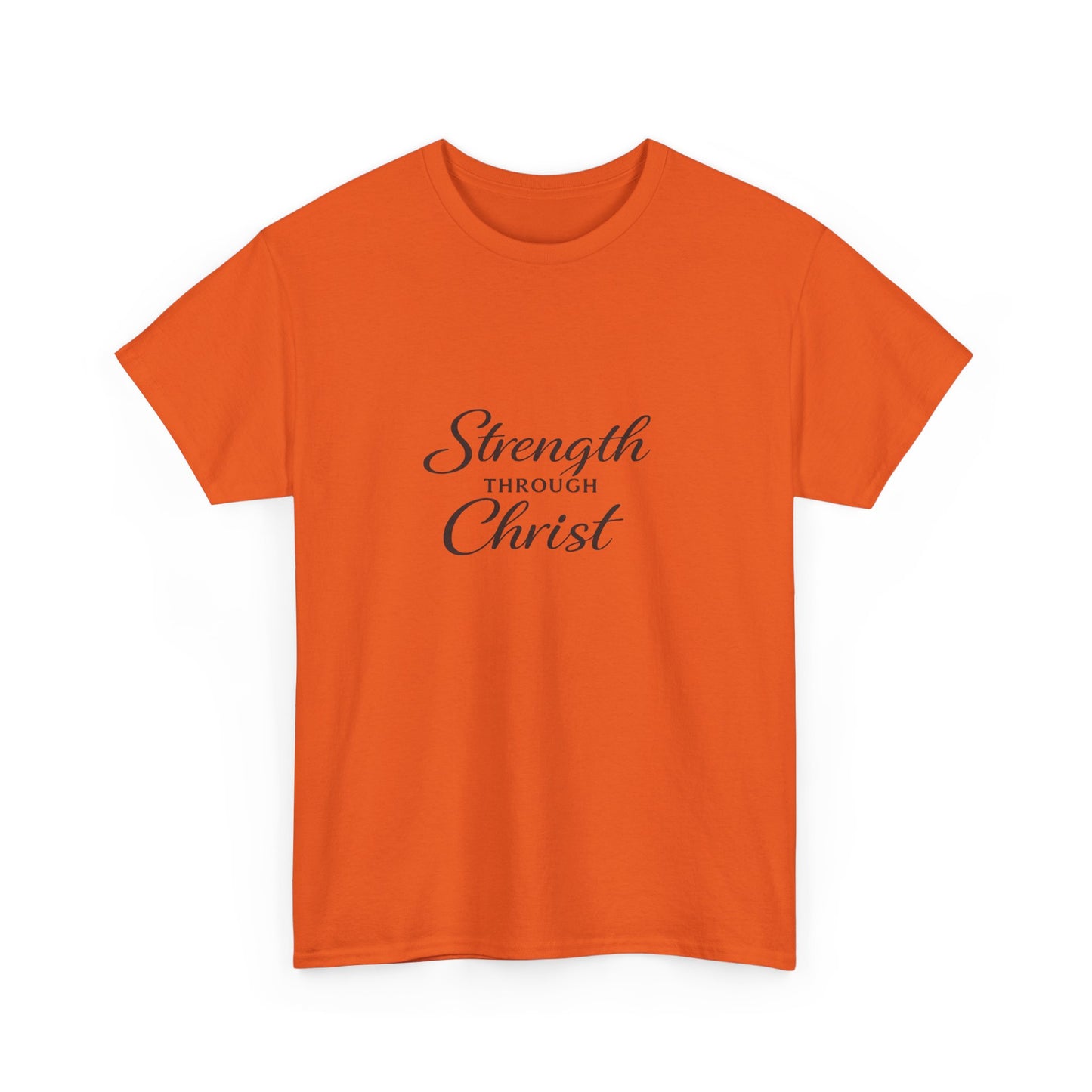 Strength Through Christ  Adult T-Shirt