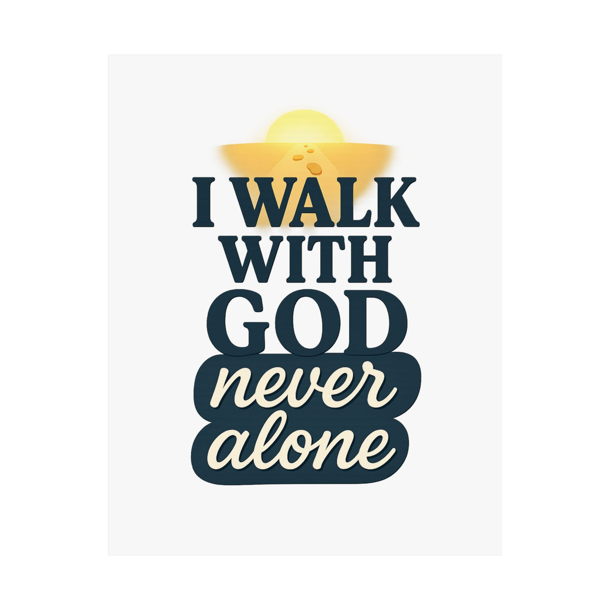 Inspirational Matte Vertical Posters - Wall Decor, Christian Art, Motivational Quotes, Home Decoration, Faith-Based Gifts