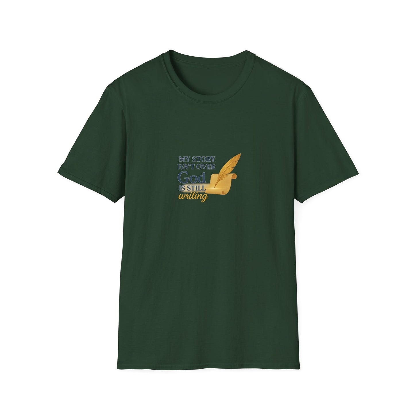 Faith-Inspired Unisex Softstyle T-Shirt – Motivational Everyday Tee for Comfort, Confidence & Purpose