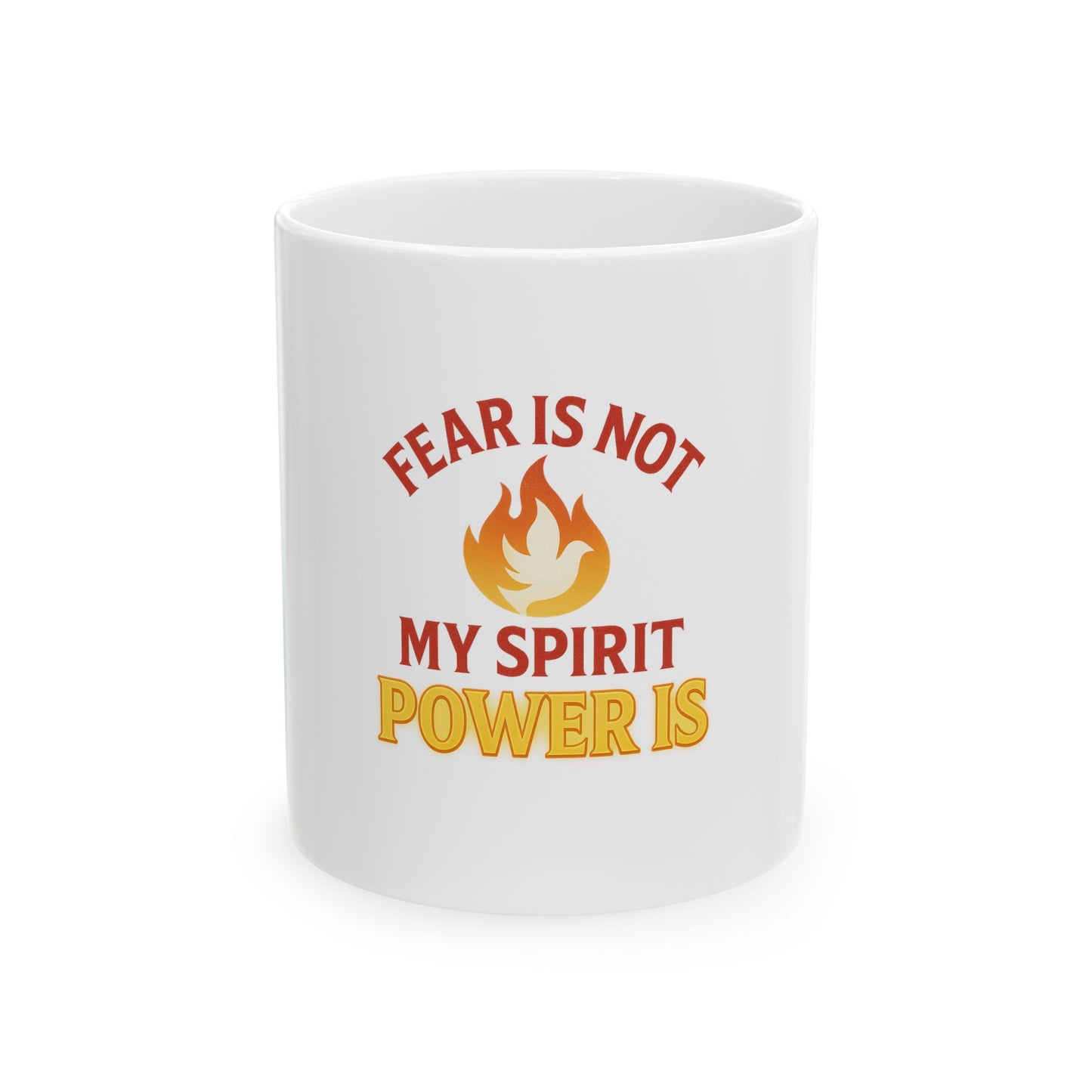 Empowering Spirit Mug, Inspirational Coffee Cup, Motivational Gift, 11oz & 15oz, Perfect for Encouragement, Self-Care