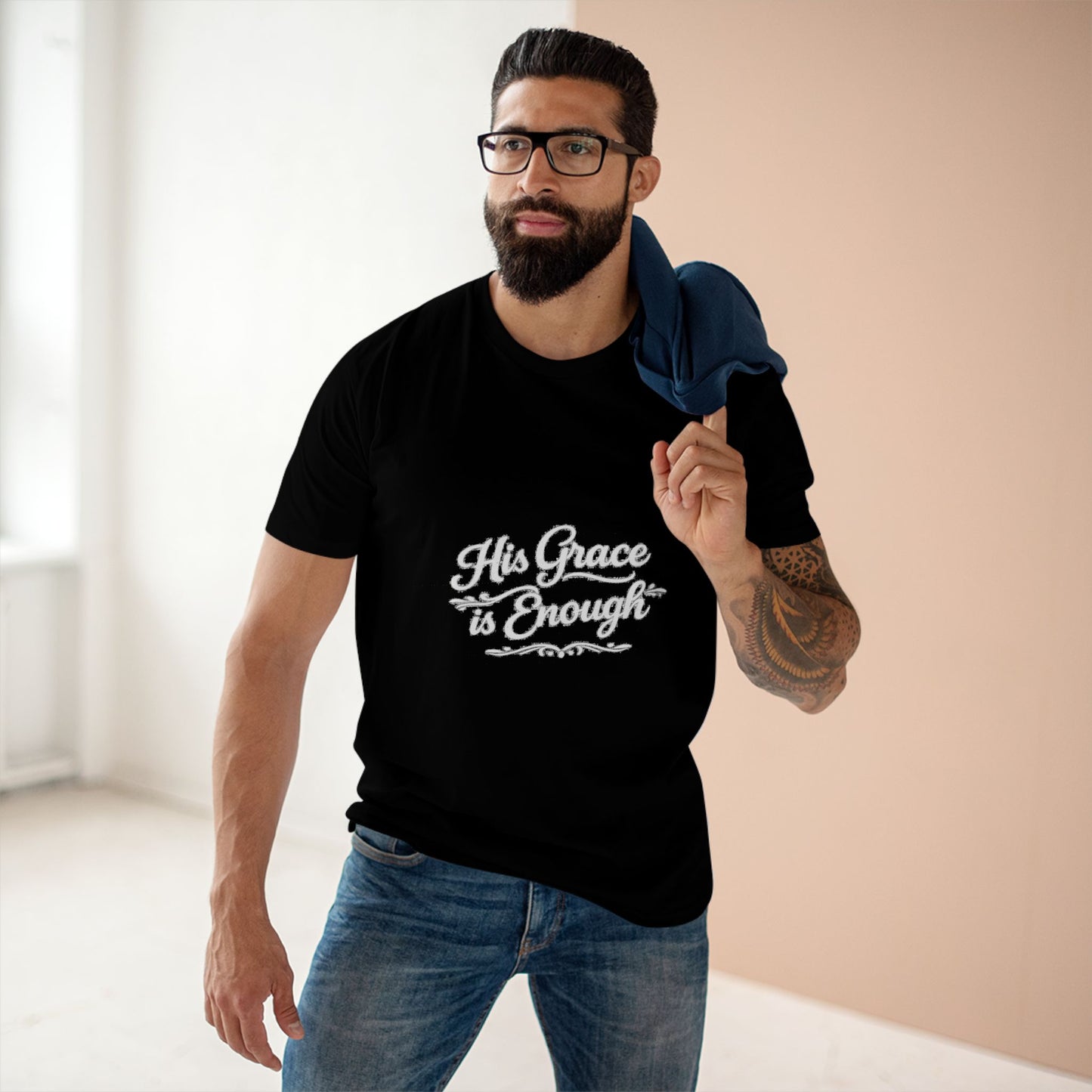 His Grace Is Enough T-Shirt — Christian Faith Inspirational T-shirt