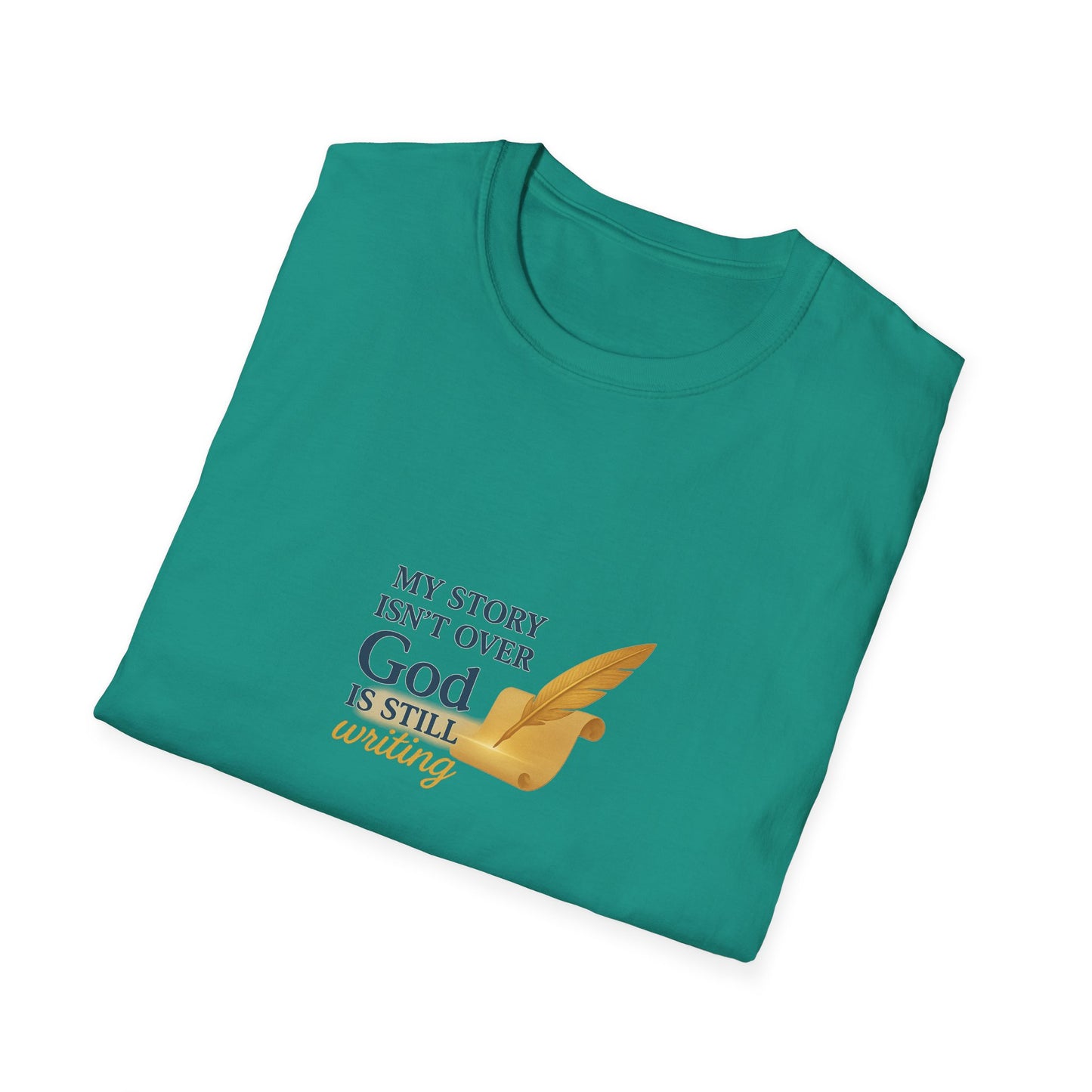 Faith-Inspired Unisex Softstyle T-Shirt – Motivational Everyday Tee for Comfort, Confidence & Purpose