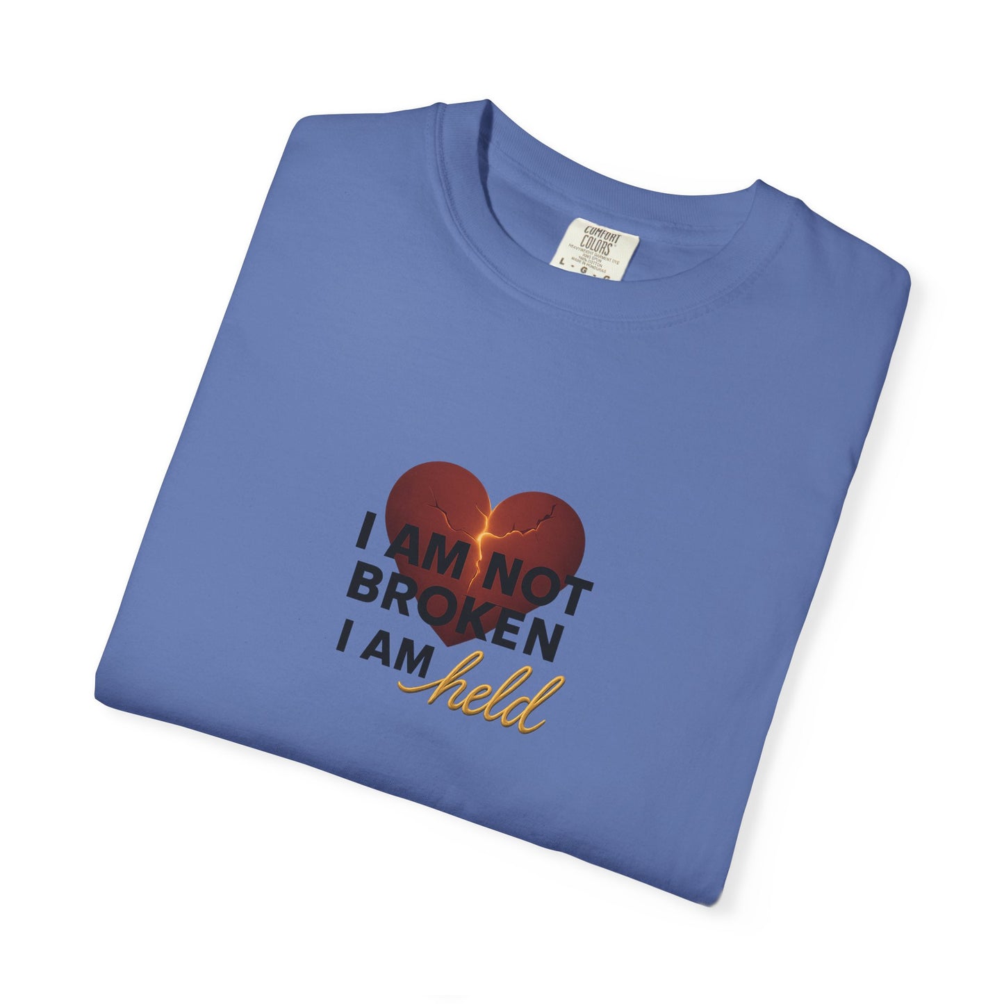 Heartfelt Garment-Dyed T-Shirt – Inspirational Unisex Tee for Comfort, Expression & Everyday Wear