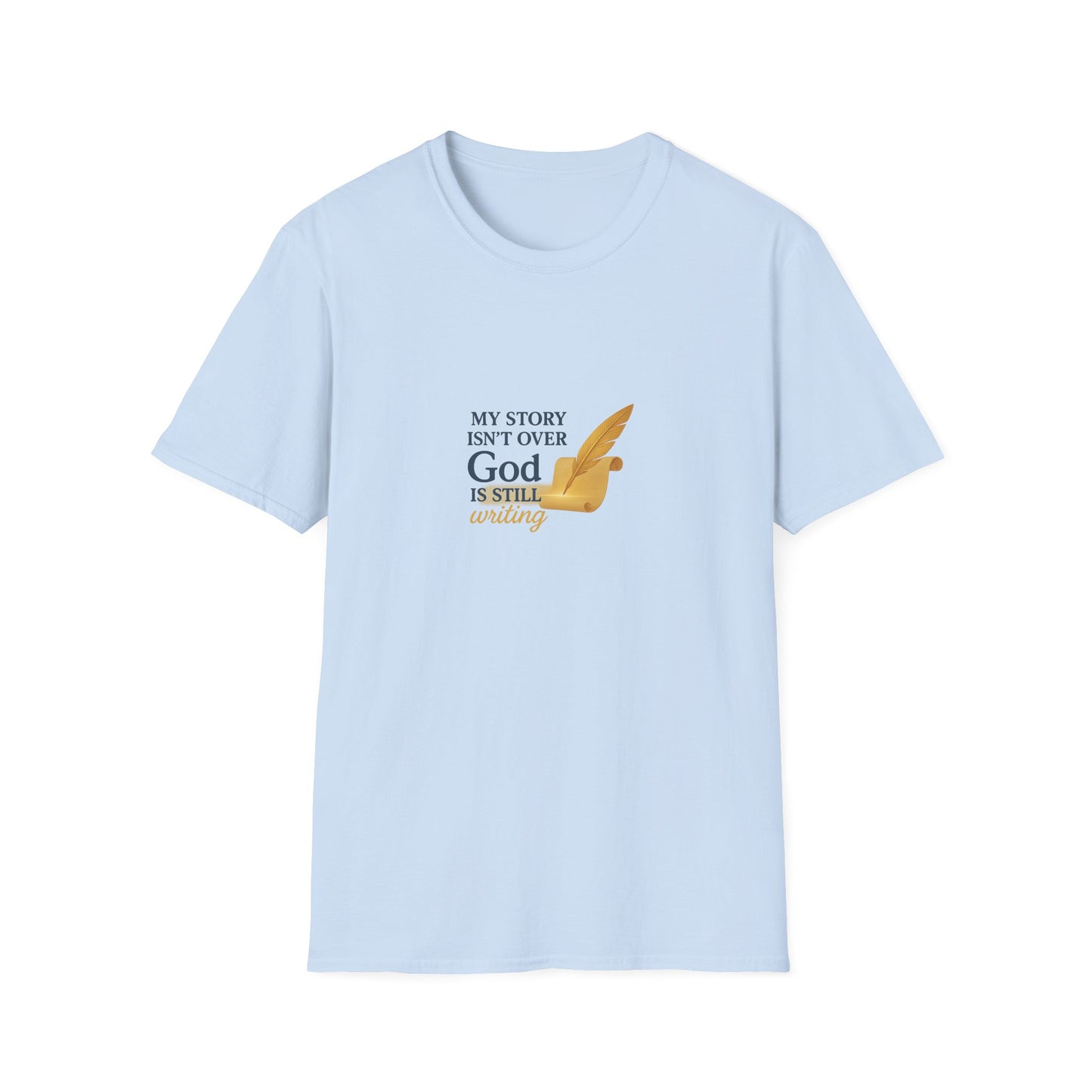 Faith-Inspired Unisex Softstyle T-Shirt – Motivational Everyday Tee for Comfort, Confidence & Purpose