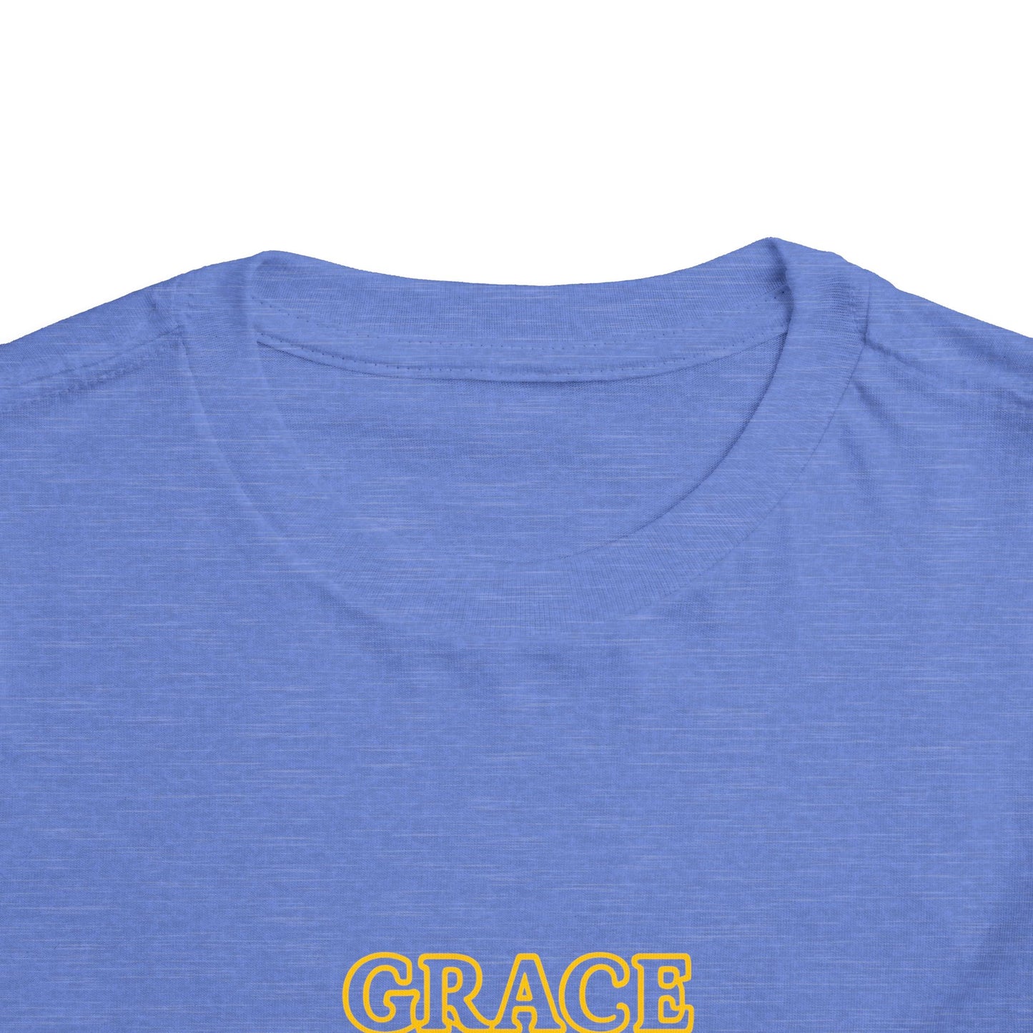 Grace is My Anchor Toddler Tee — Nautical Faith Shirt