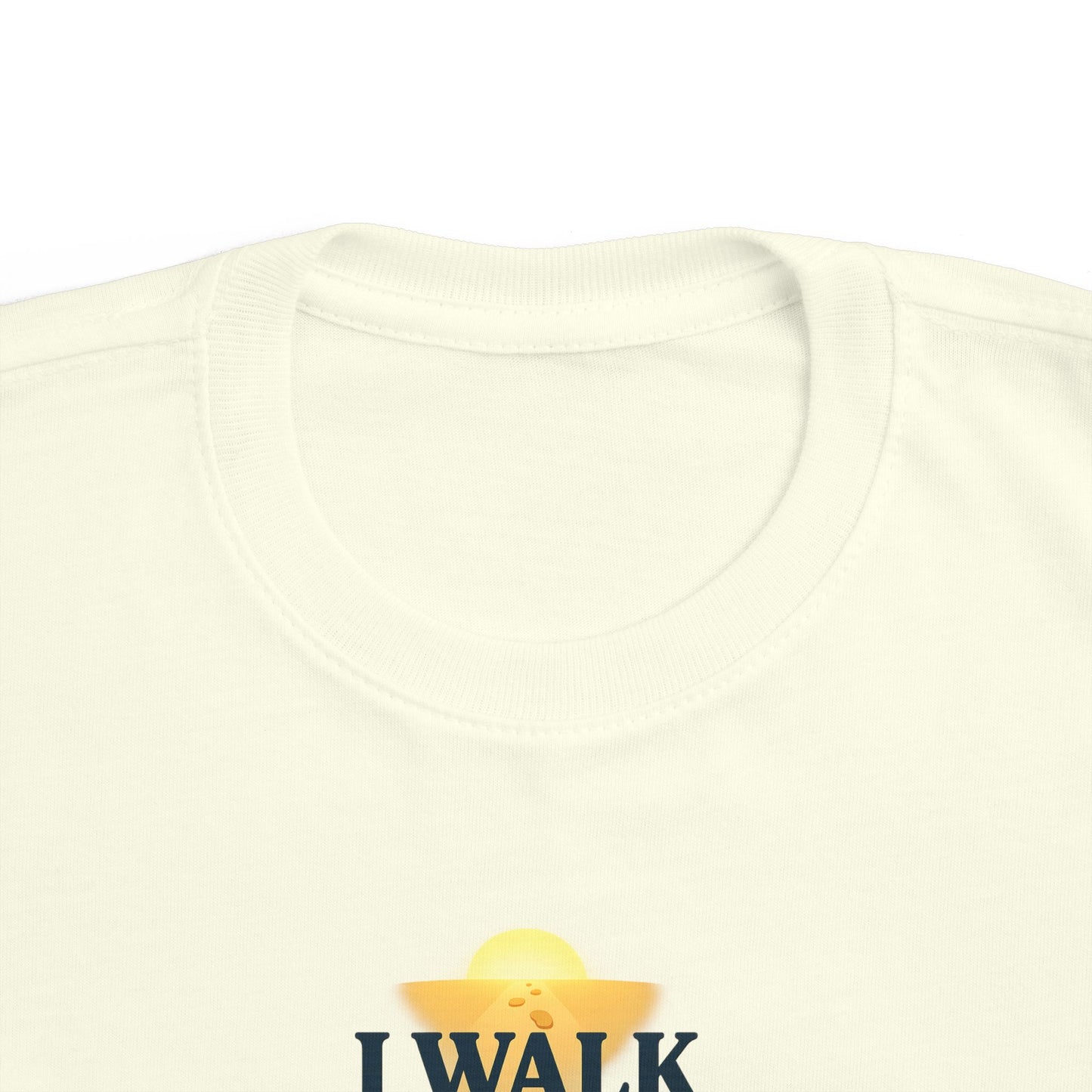 Toddler Tee — I Walk With God Never Alone