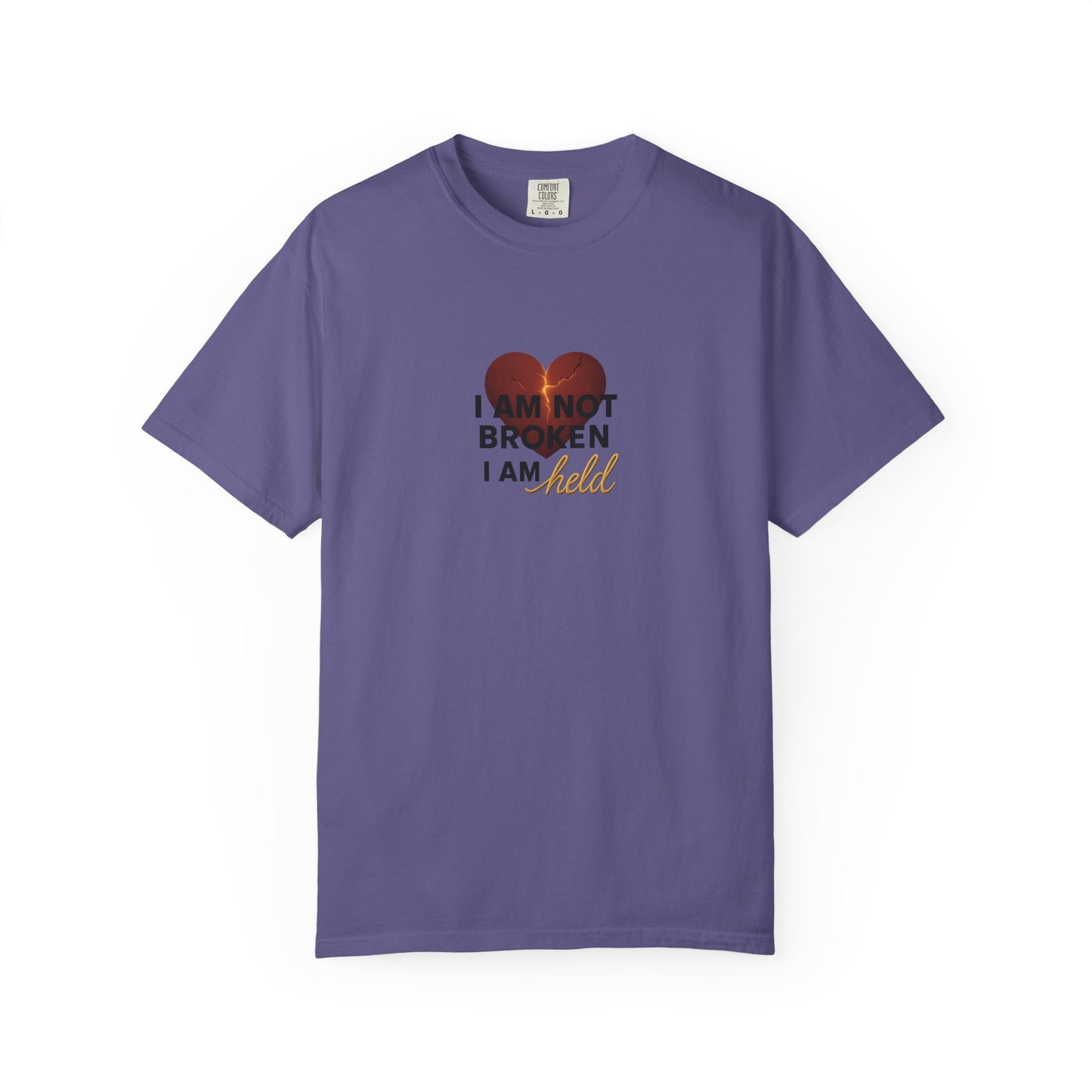 Heartfelt Garment-Dyed T-Shirt – Inspirational Unisex Tee for Comfort, Expression & Everyday Wear