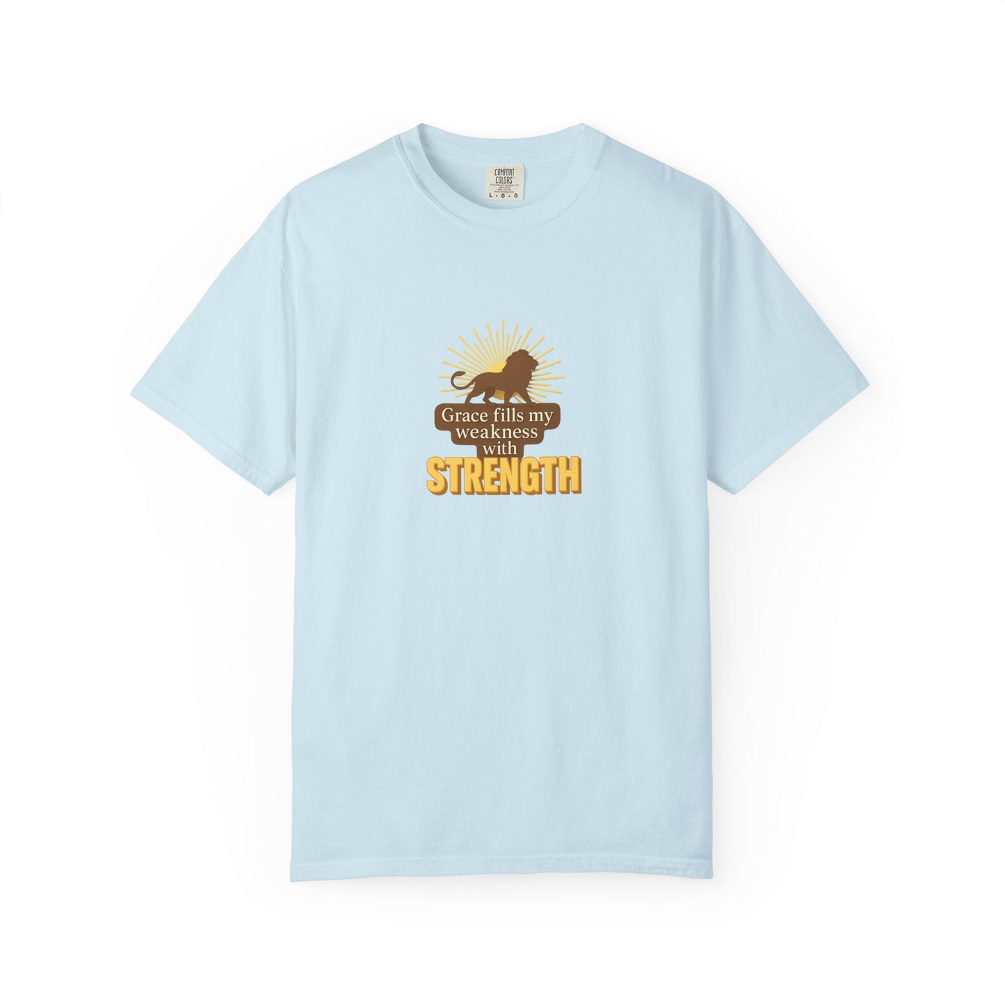 Inspirational Garment-Dyed T-Shirt, Faith Shirt, God Story Tee, Christian Apparel, Motivational Graphic Tee