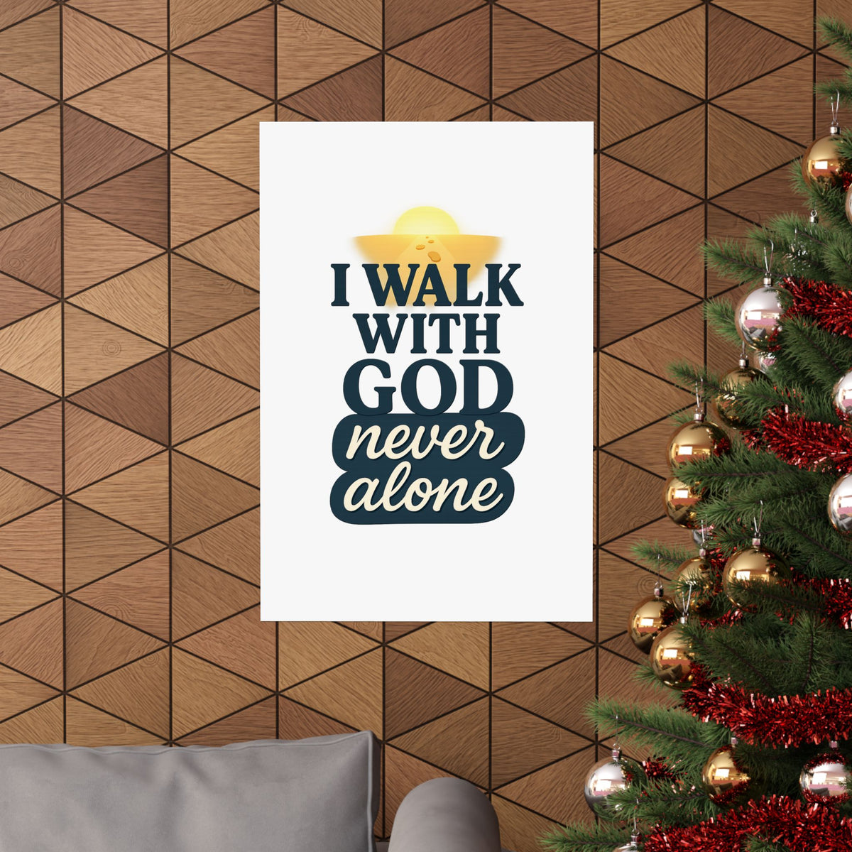 Inspirational Matte Vertical Posters - Wall Decor, Christian Art, Motivational Quotes, Home Decoration, Faith-Based Gifts