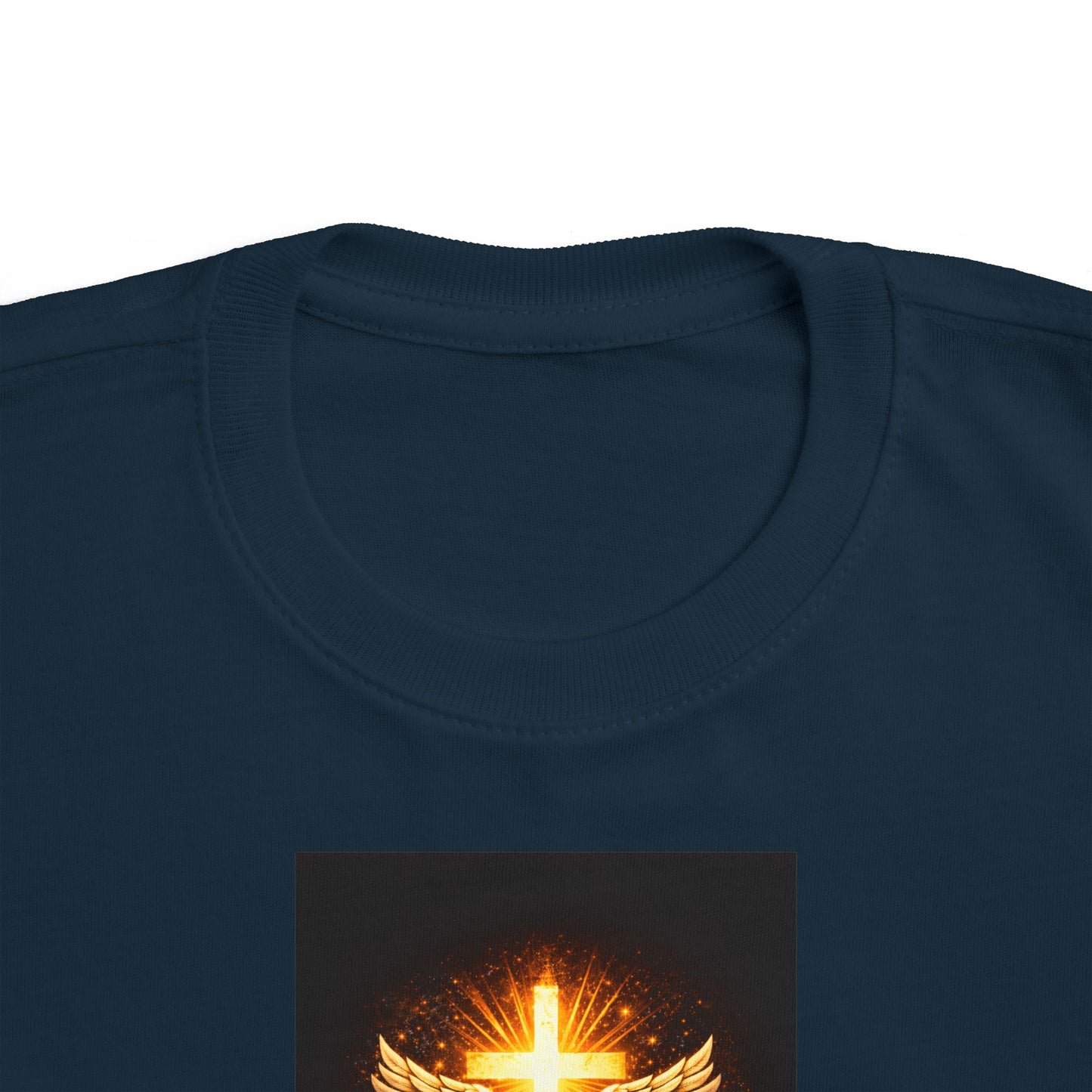 Toddler T‑Shirt — Jesus Saves, Flame Dove Christian Tee