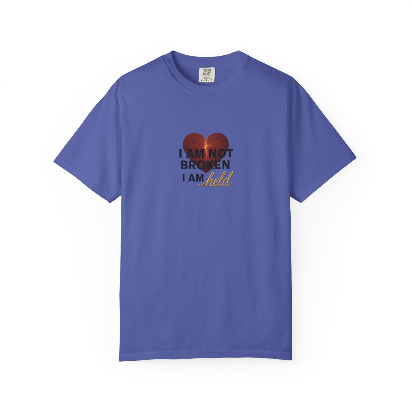 Heartfelt Garment-Dyed T-Shirt – Inspirational Unisex Tee for Comfort, Expression & Everyday Wear
