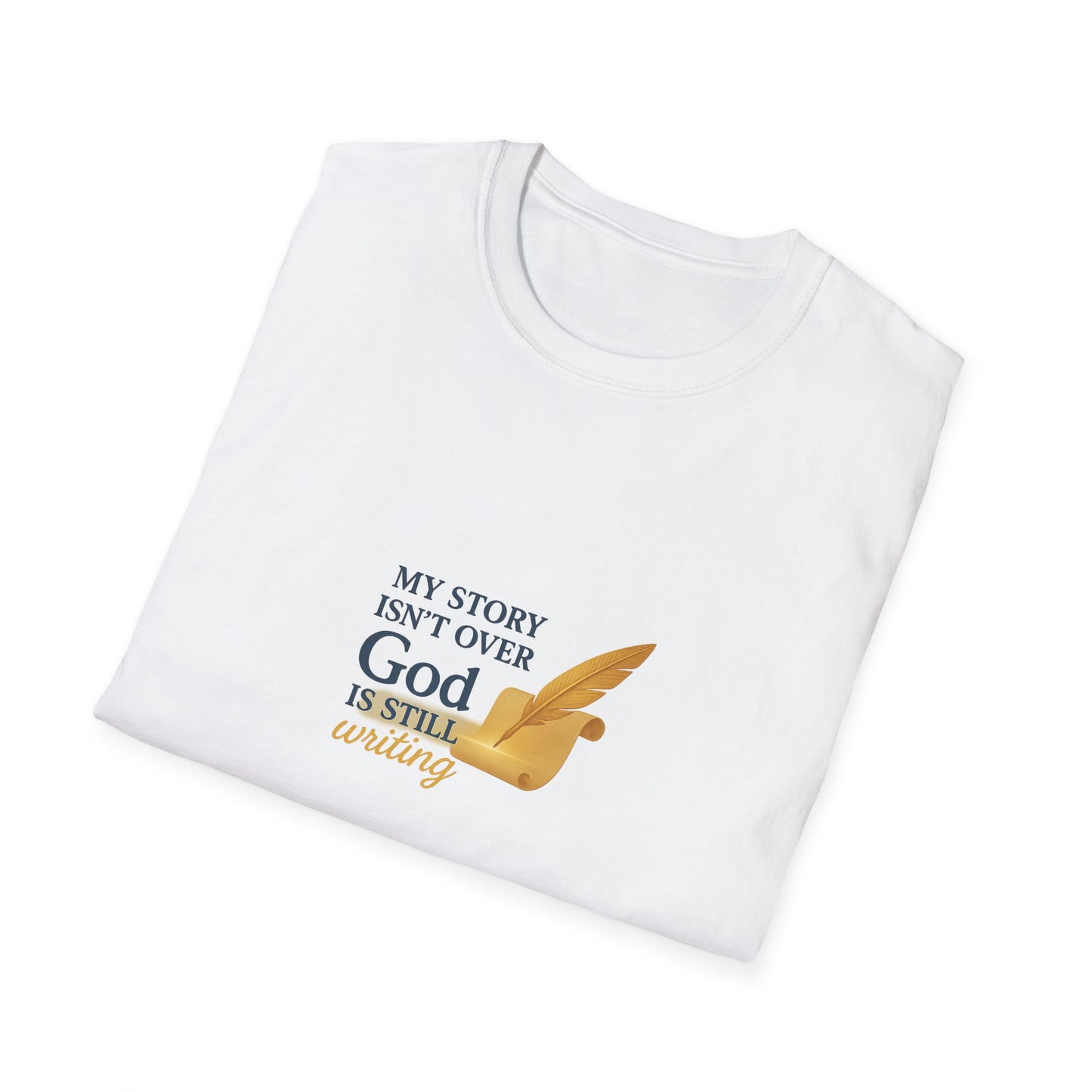 Faith-Inspired Unisex Softstyle T-Shirt – Motivational Everyday Tee for Comfort, Confidence & Purpose