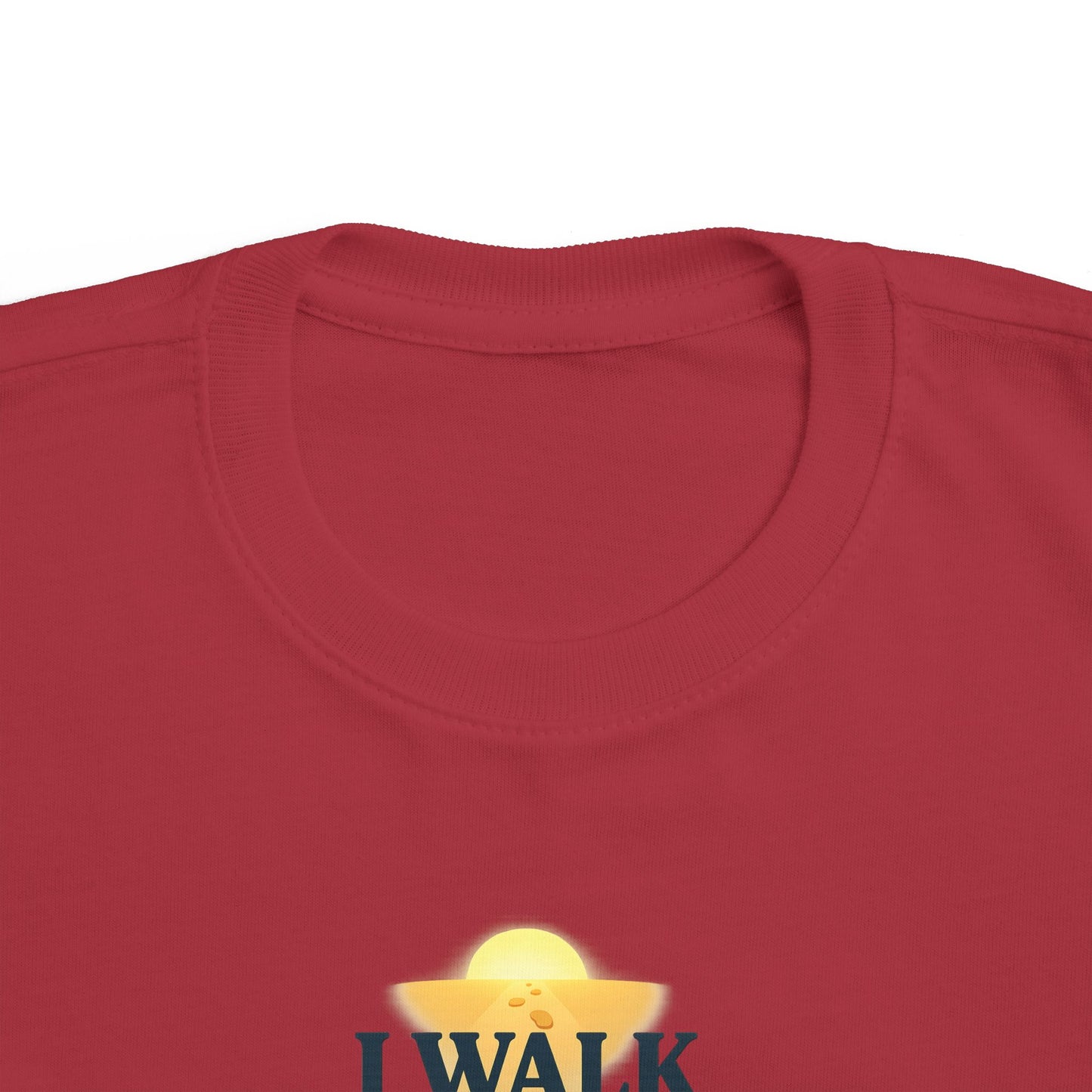 Toddler Tee — I Walk With God Never Alone