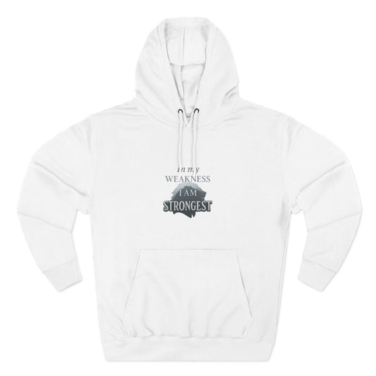 Three-Panel Fleece Hoodie