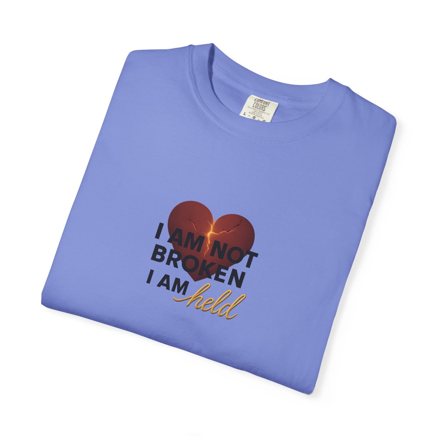 Heartfelt Garment-Dyed T-Shirt – Inspirational Unisex Tee for Comfort, Expression & Everyday Wear