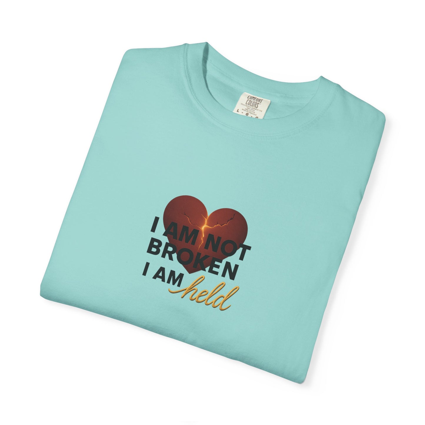 Heartfelt Garment-Dyed T-Shirt – Inspirational Unisex Tee for Comfort, Expression & Everyday Wear