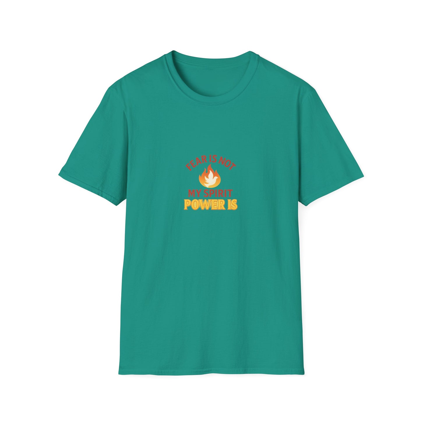 Fear Is Not My Strength, Power Is – Empowering Unisex Softstyle T-Shirt