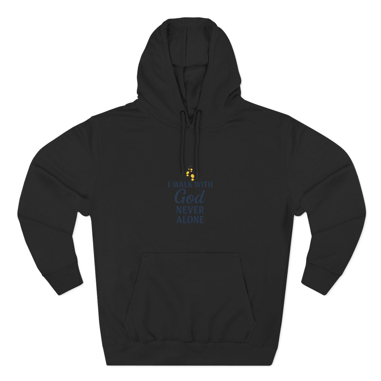 Three-Panel Fleece Hoodie