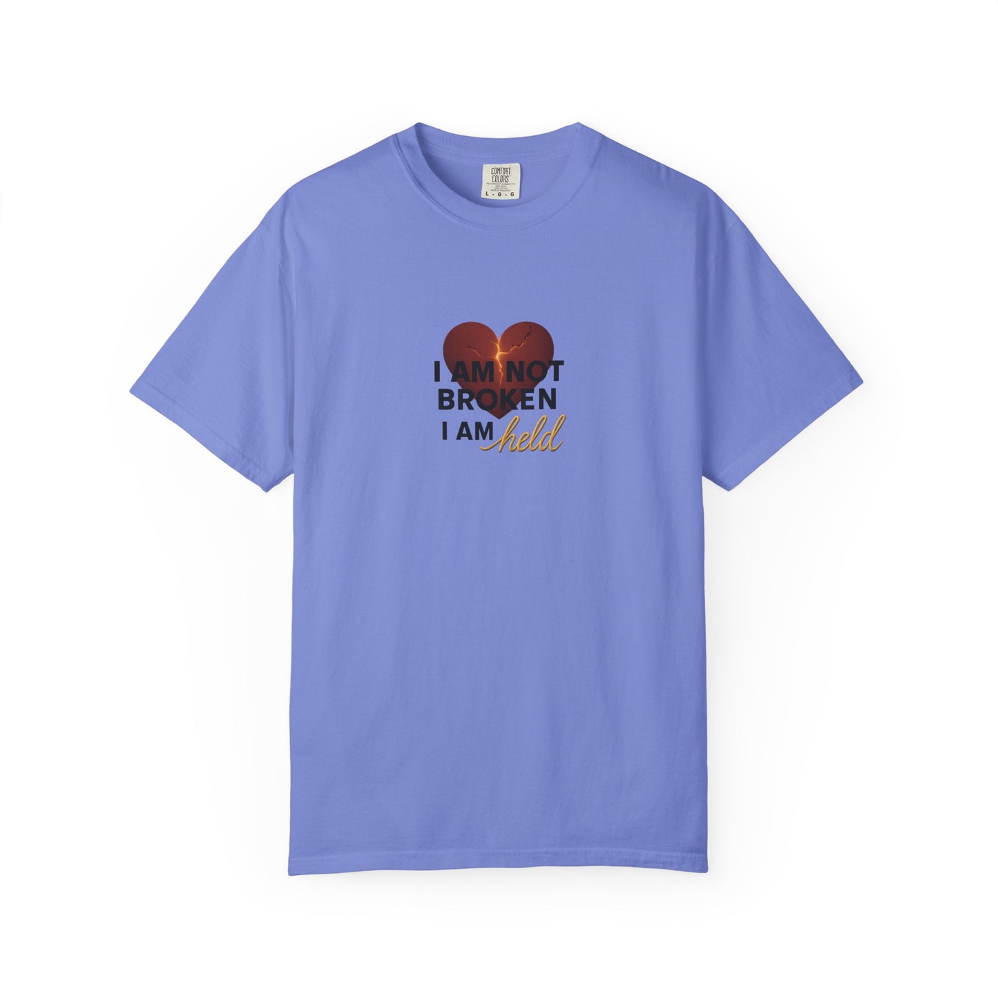 Heartfelt Garment-Dyed T-Shirt – Inspirational Unisex Tee for Comfort, Expression & Everyday Wear