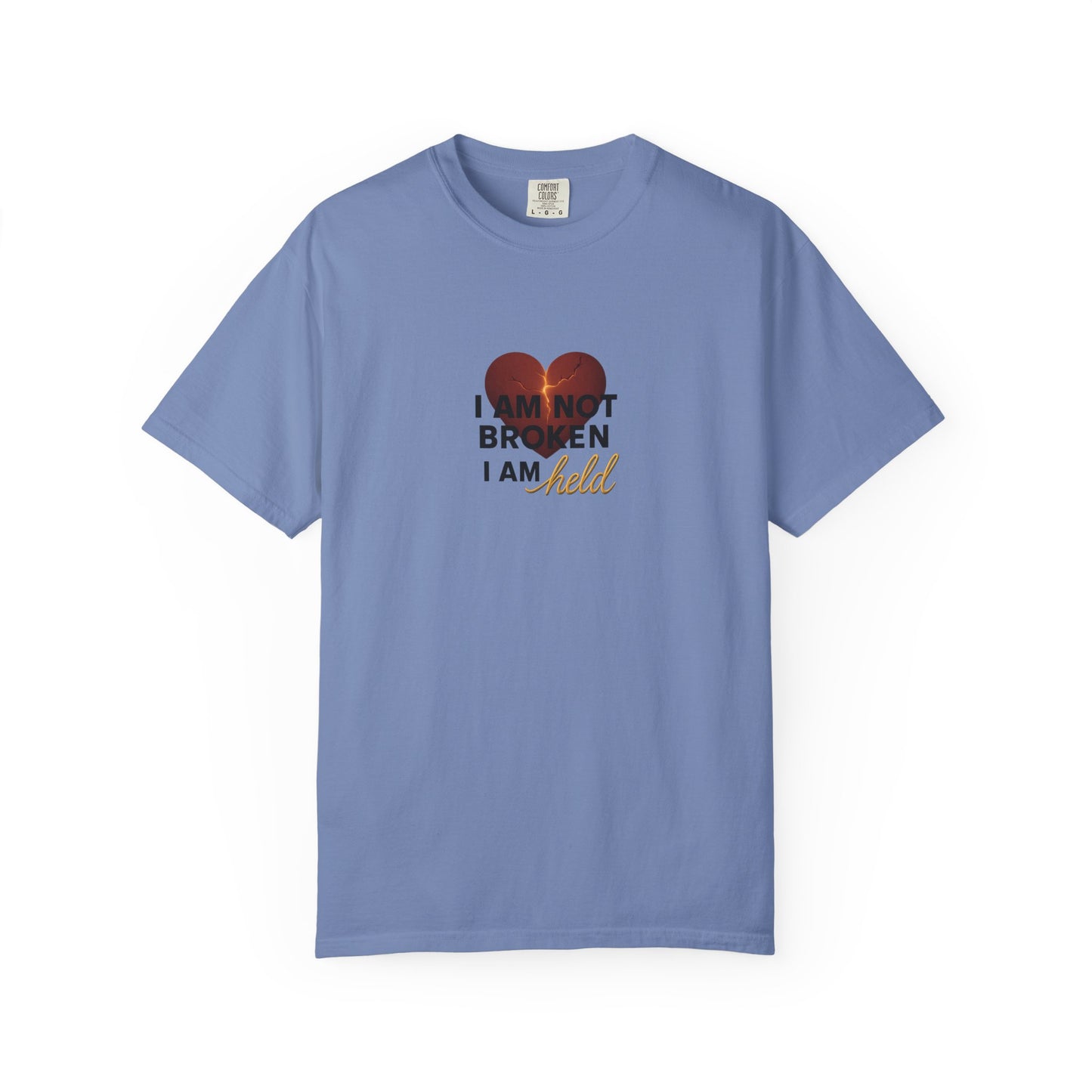Heartfelt Garment-Dyed T-Shirt – Inspirational Unisex Tee for Comfort, Expression & Everyday Wear