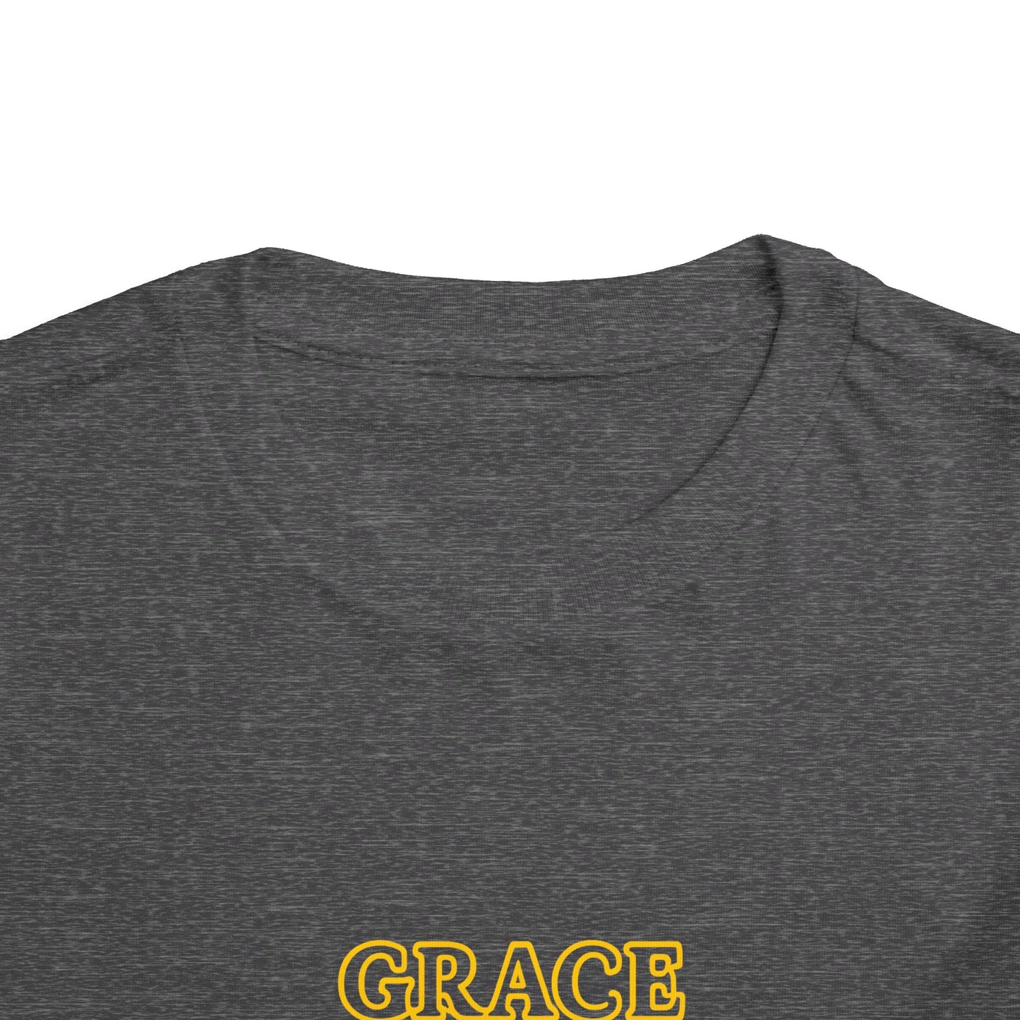 Grace is My Anchor Toddler Tee — Nautical Faith Shirt