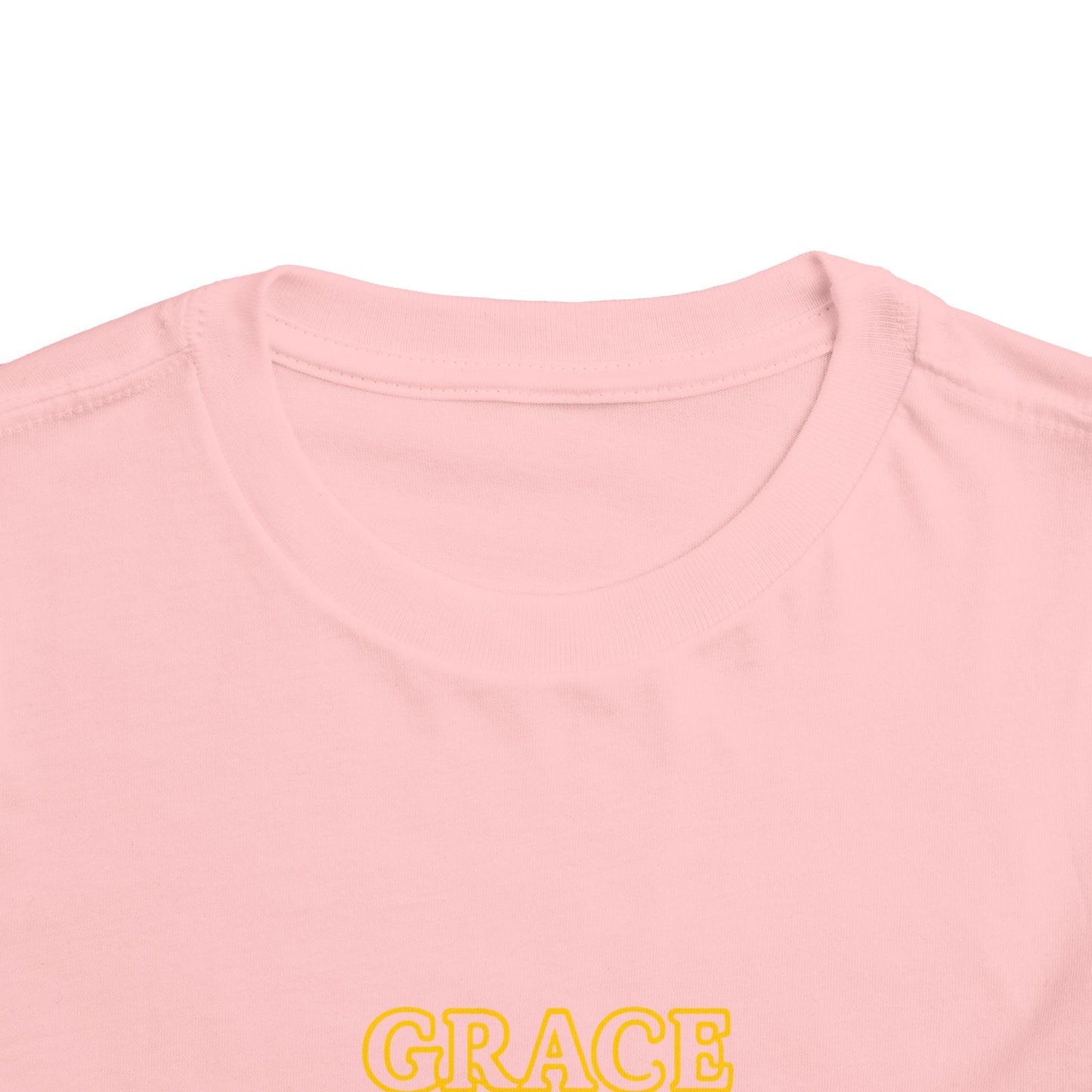 Grace is My Anchor Toddler Tee — Nautical Faith Shirt