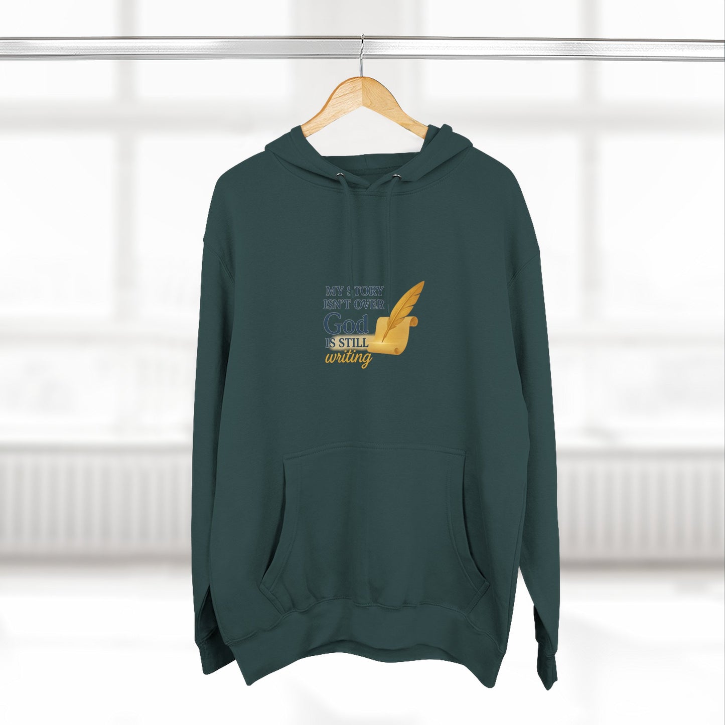 My Story Isn’t Over – Inspirational Faith Hoodie