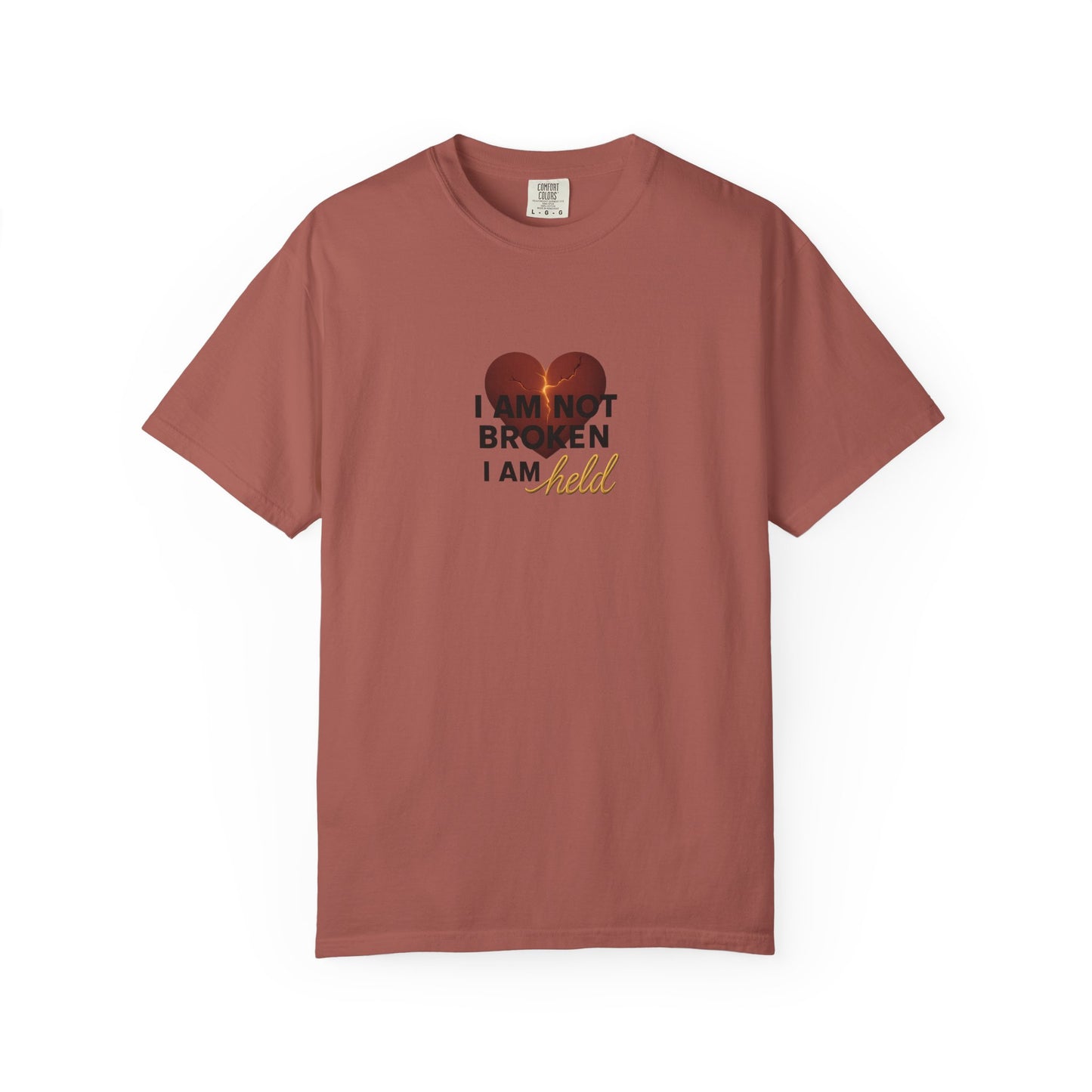 Heartfelt Garment-Dyed T-Shirt – Inspirational Unisex Tee for Comfort, Expression & Everyday Wear