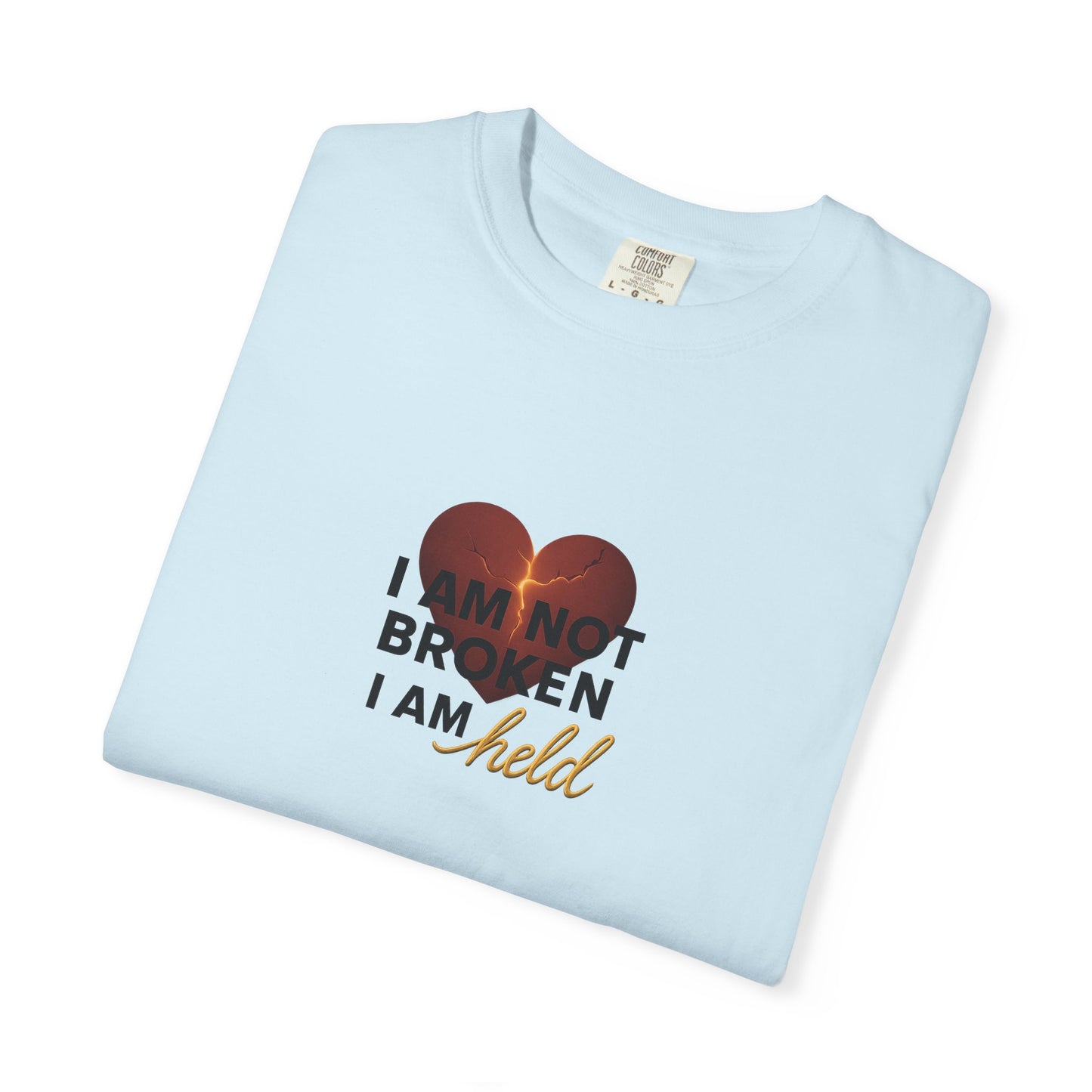 Heartfelt Garment-Dyed T-Shirt – Inspirational Unisex Tee for Comfort, Expression & Everyday Wear