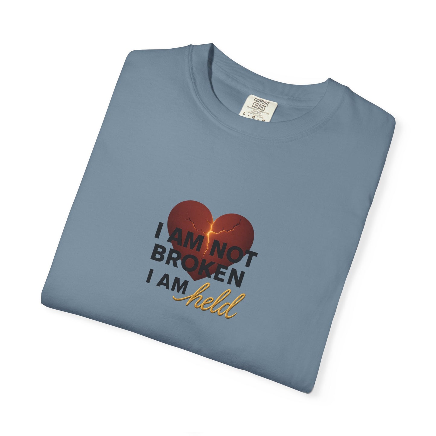 Heartfelt Garment-Dyed T-Shirt – Inspirational Unisex Tee for Comfort, Expression & Everyday Wear