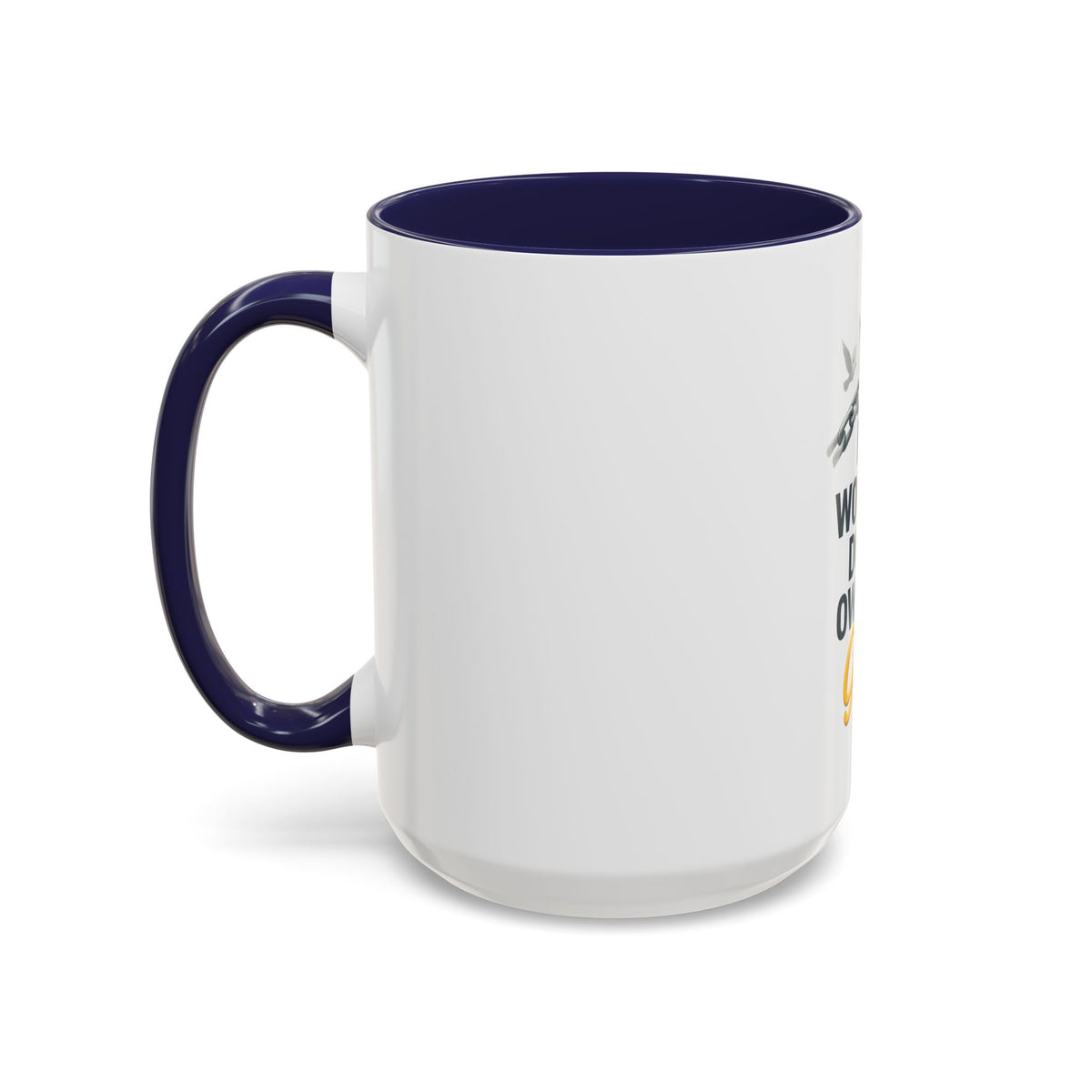 Faith-Inspiring Accent Coffee Mug - Motivational Gift for Coffee Lovers, Ideal for Birthdays, Holidays, Relaxation, Couples