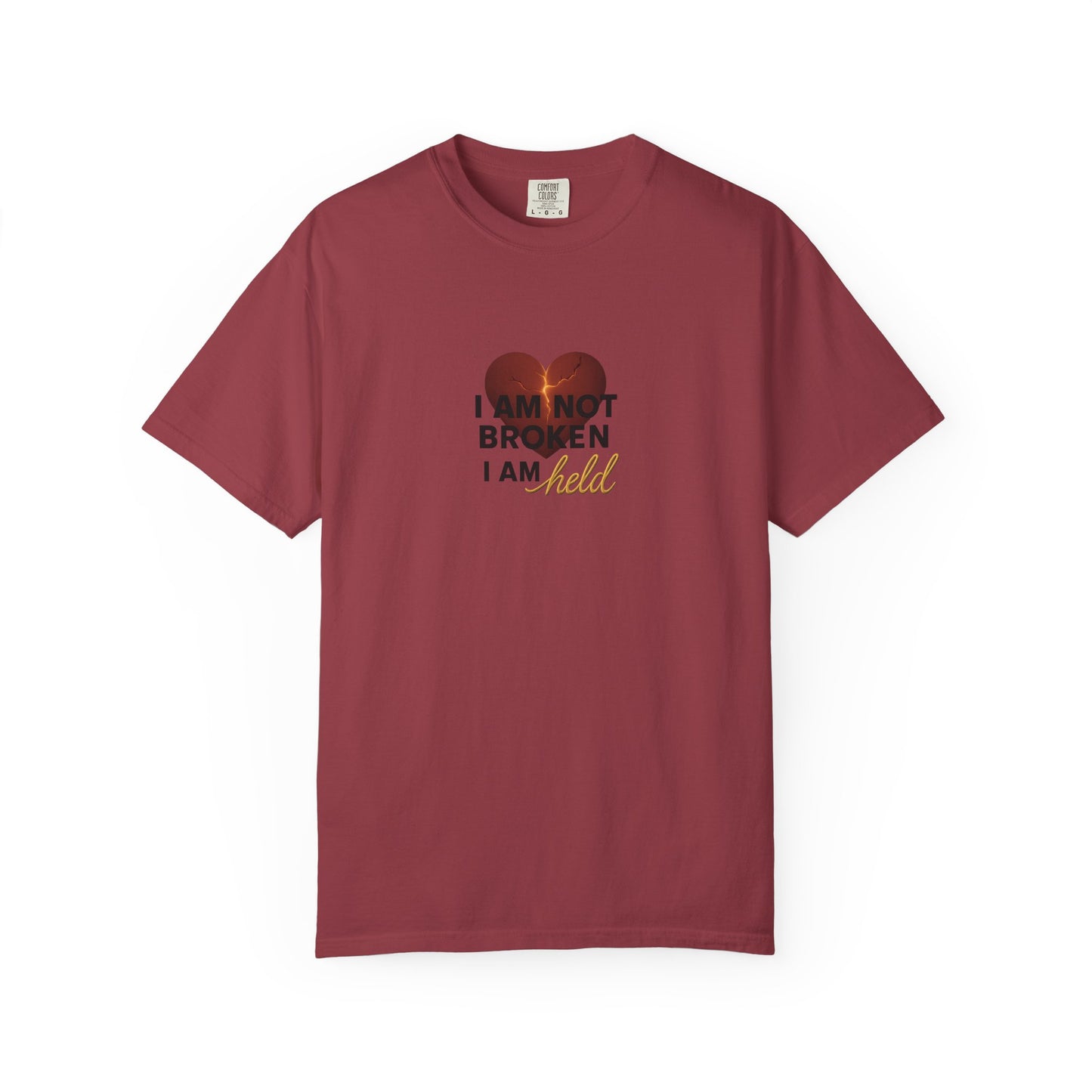 Heartfelt Garment-Dyed T-Shirt – Inspirational Unisex Tee for Comfort, Expression & Everyday Wear