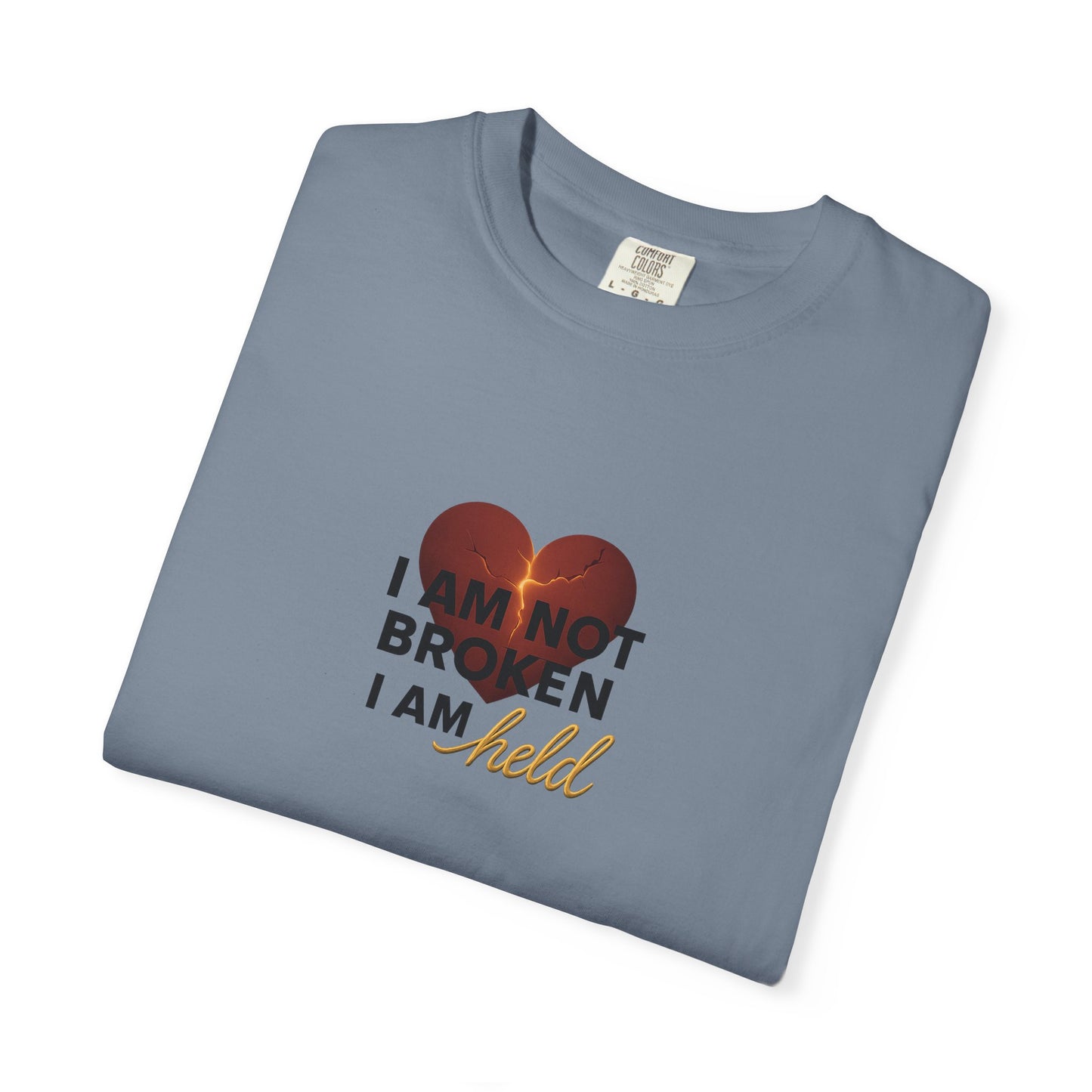 Heartfelt Garment-Dyed T-Shirt – Inspirational Unisex Tee for Comfort, Expression & Everyday Wear