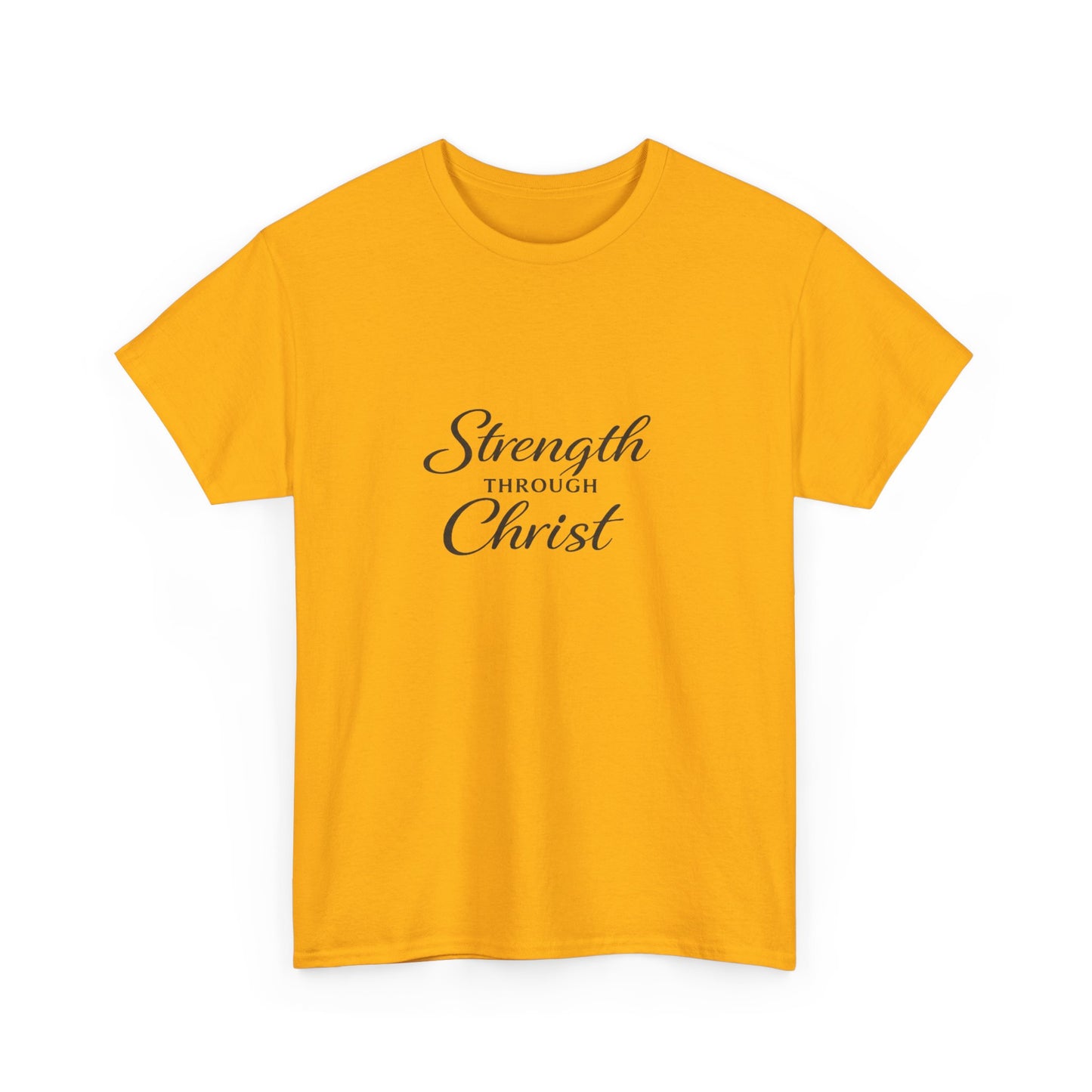 Strength Through Christ  Adult T-Shirt