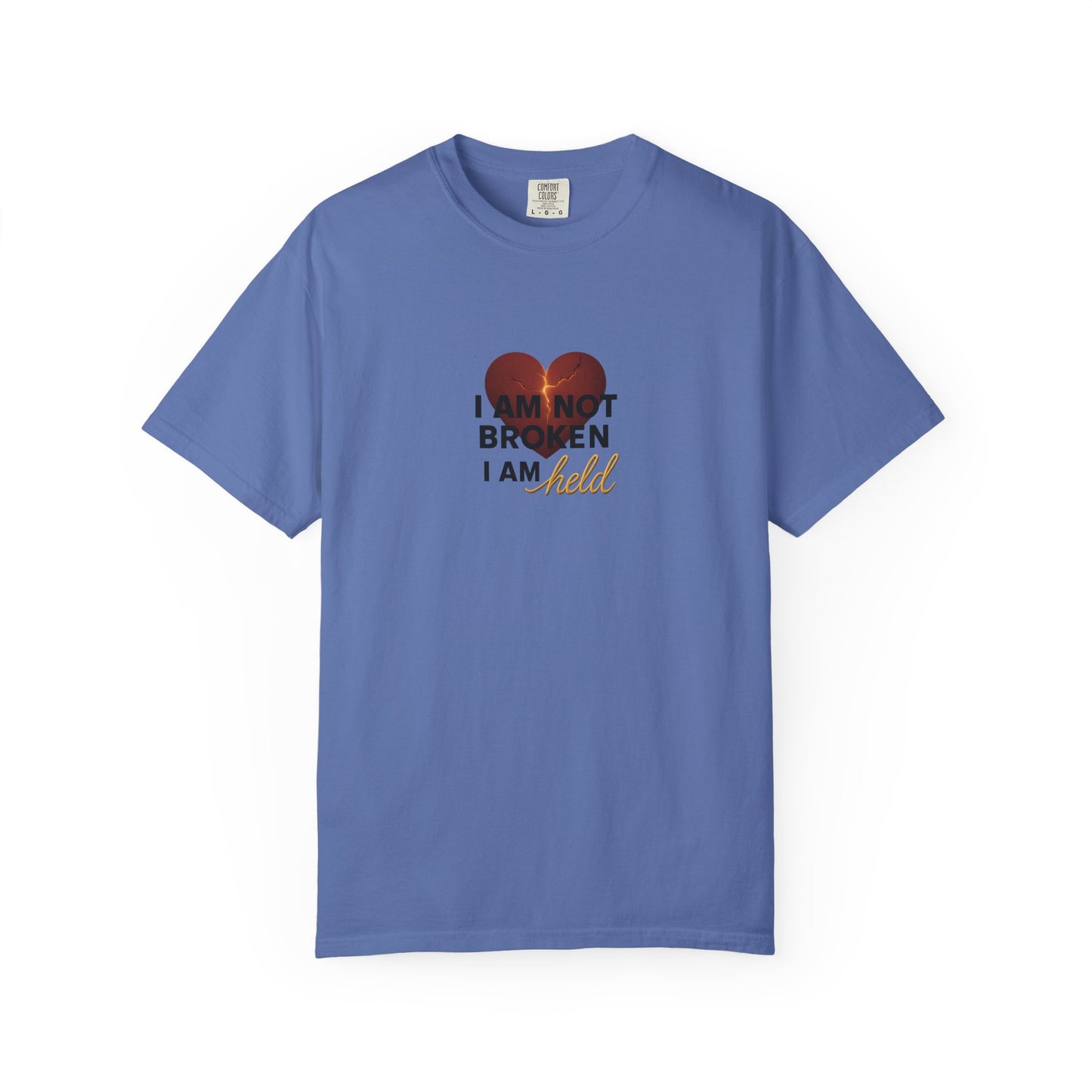 Heartfelt Garment-Dyed T-Shirt – Inspirational Unisex Tee for Comfort, Expression & Everyday Wear