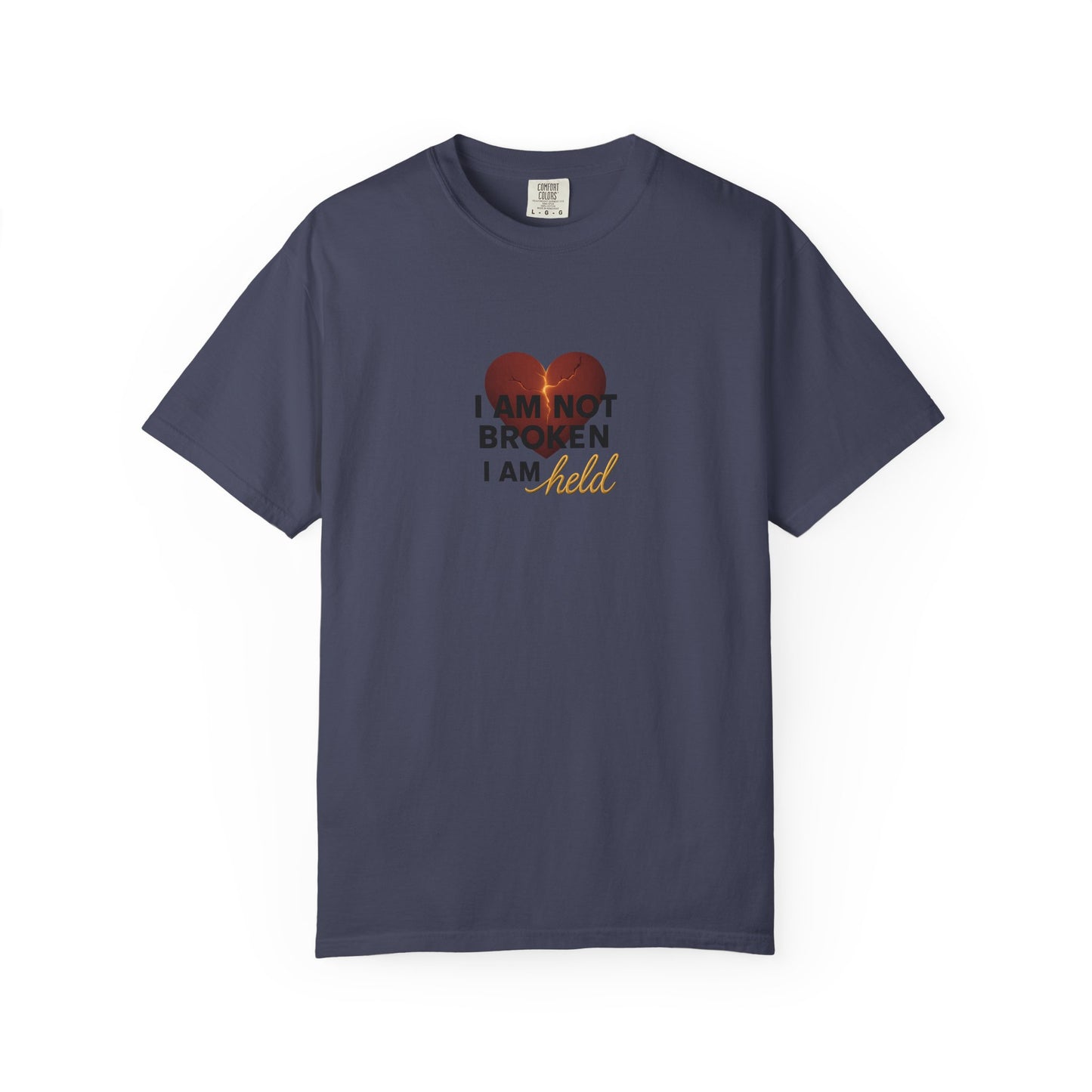 Heartfelt Garment-Dyed T-Shirt – Inspirational Unisex Tee for Comfort, Expression & Everyday Wear